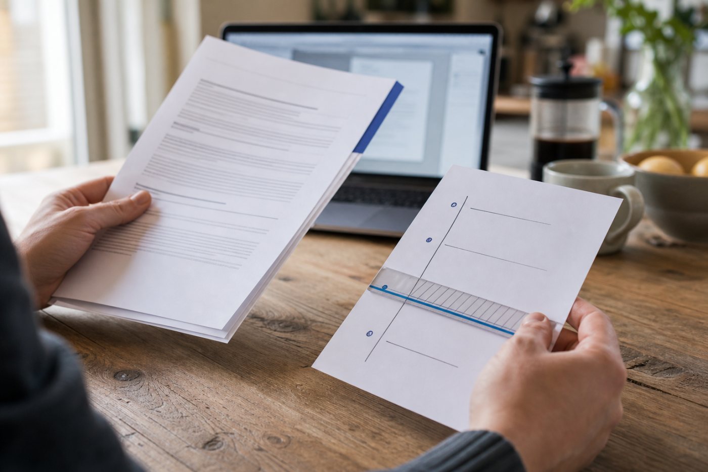 A candidate tests written final terms against a walk-away threshold before accepting the job offer.