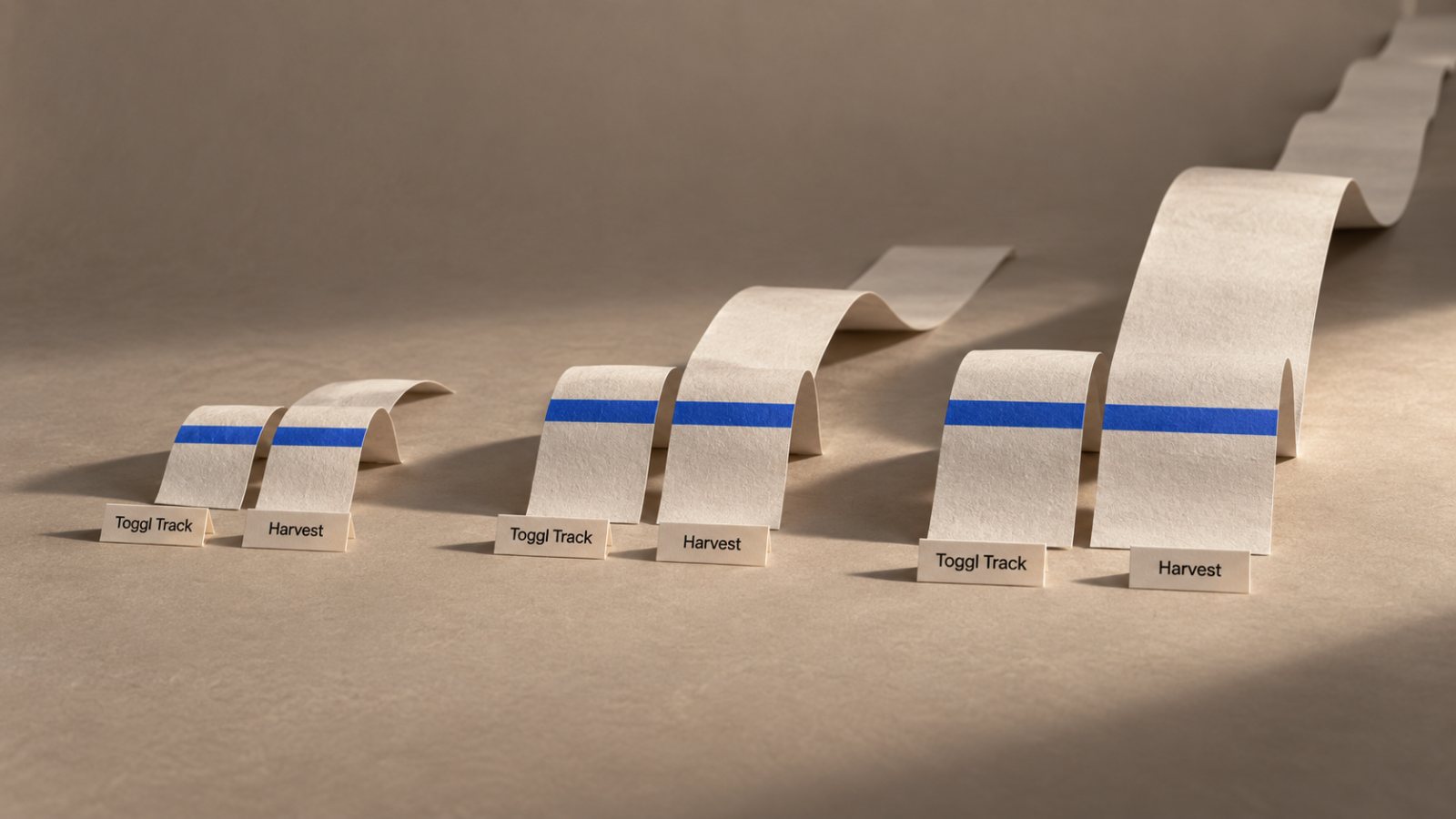 Toggl ці Harvest: аднолькавыя $9, але рахунак ёсць толькі ў аднаго