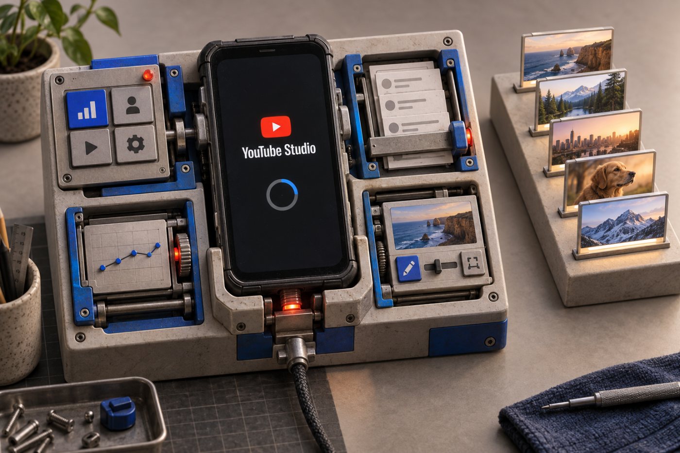 Akses pengelolaan YouTube Studio tersendat sementara konten kanal tetap tersedia bagi penonton.