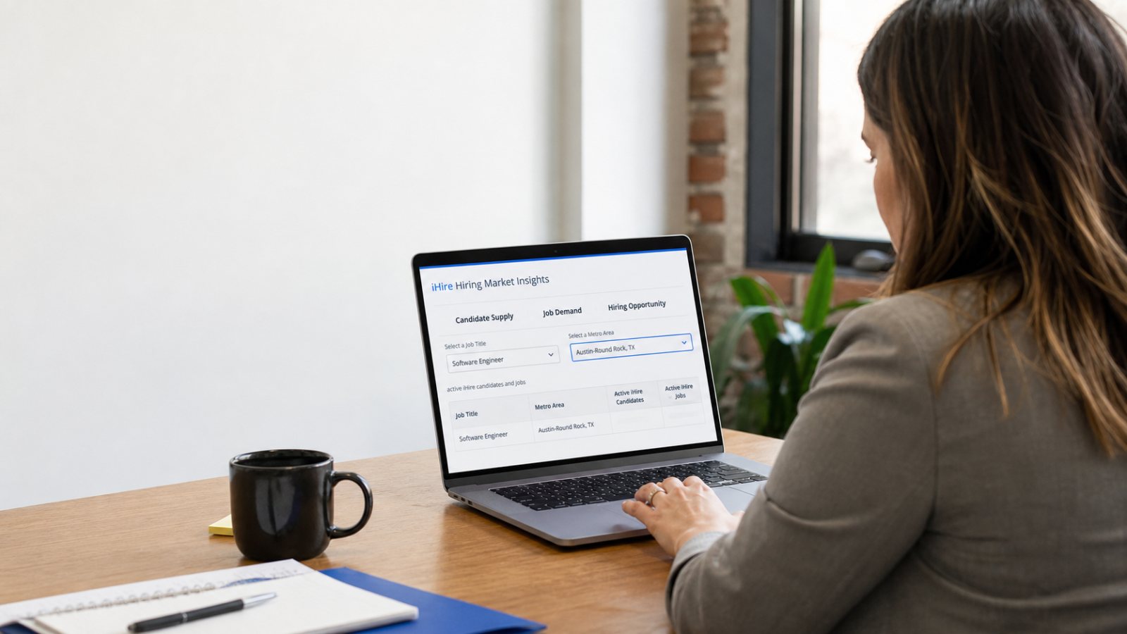 iHire compara oferta y demanda de talento, pero solo dentro de sus propios datos