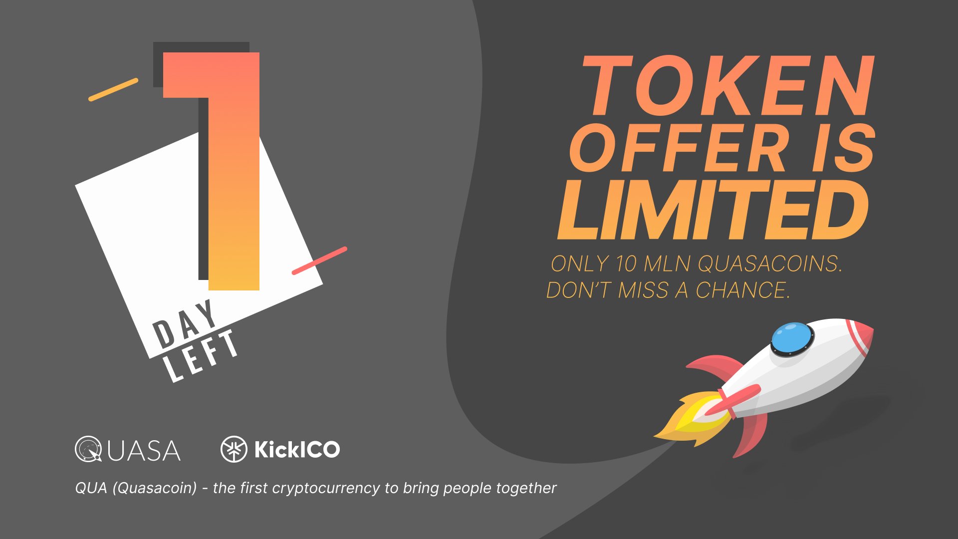 1 day left for QUASA AIO