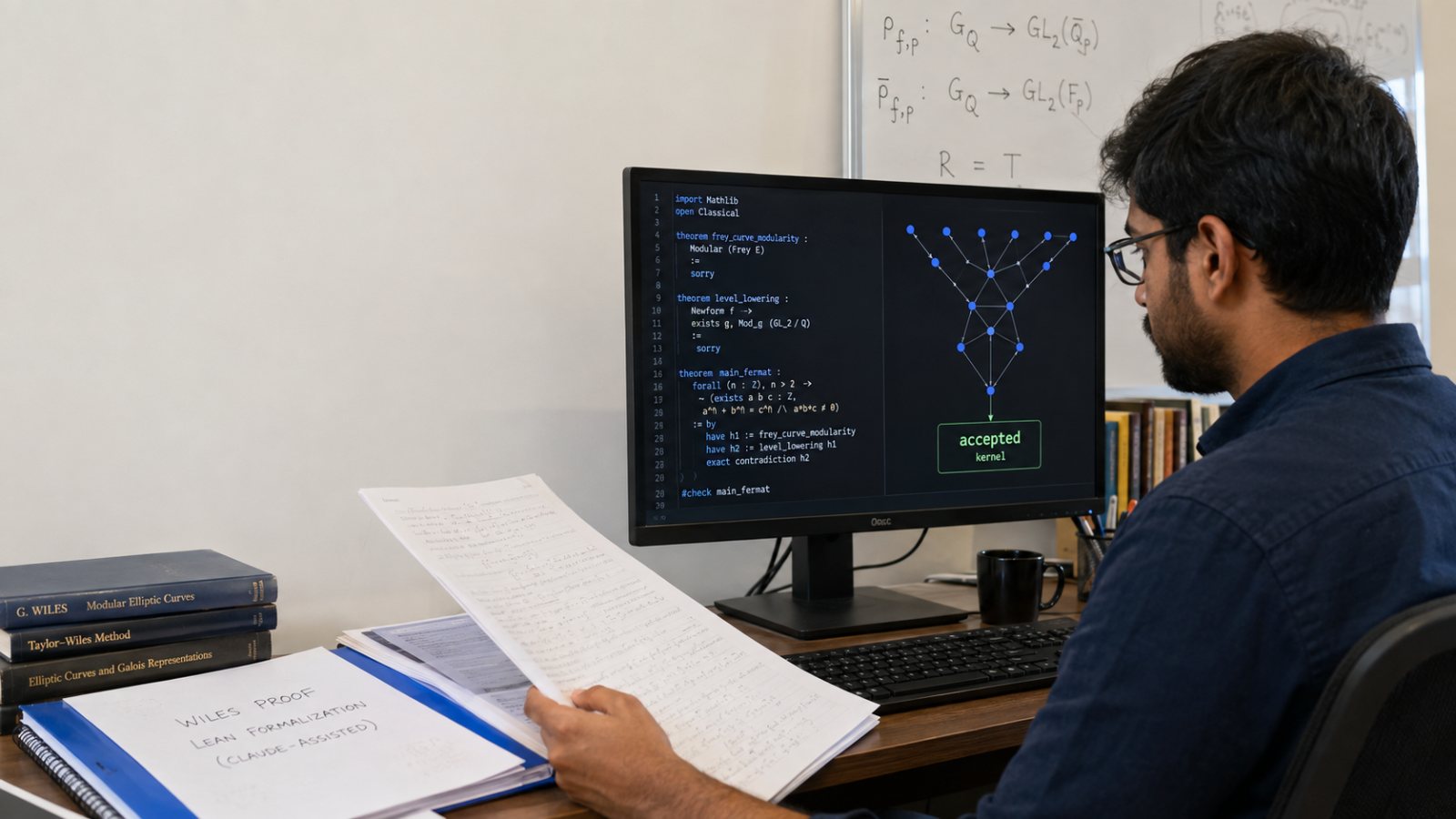 Claude ने Fermat प्रमाण 11 दिन में जाँचने योग्य बनाया—नया प्रमाण नहीं रचा