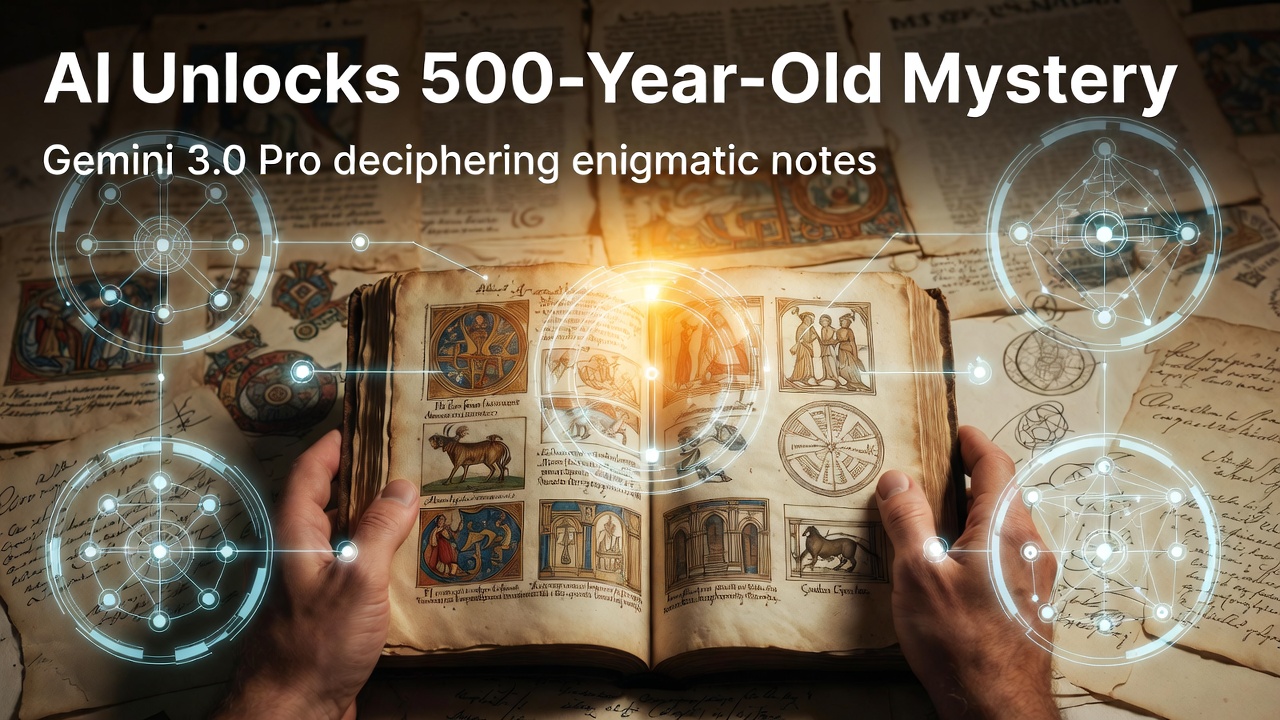 AI Unlocks 500-Year-Old Mystery: Gemini 3.0 Pro Deciphers Enigmatic Notes in the Nuremberg Chronicle