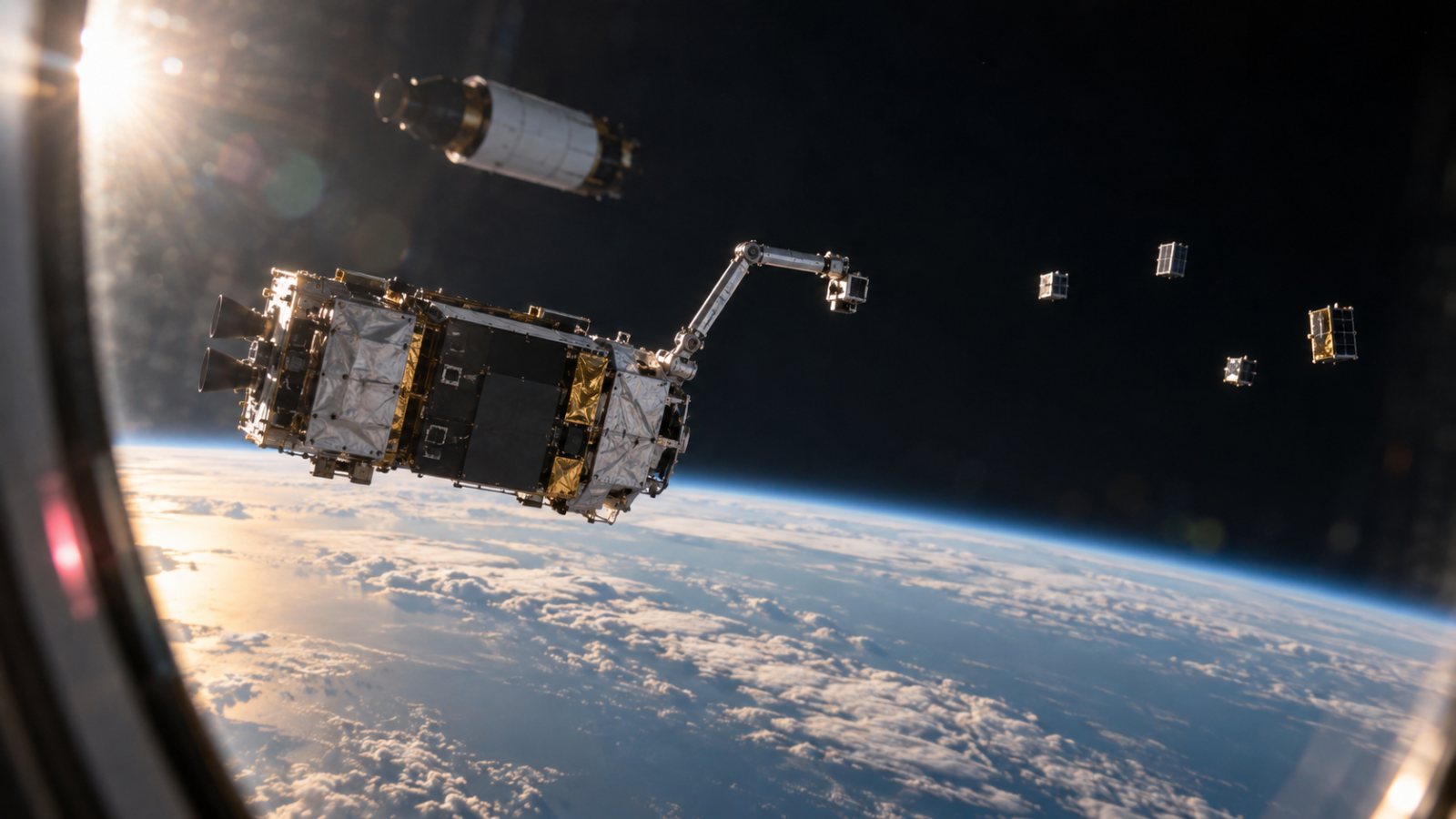 Otter ya está en órbita: inspeccionará hasta cuatro satélites inactivos