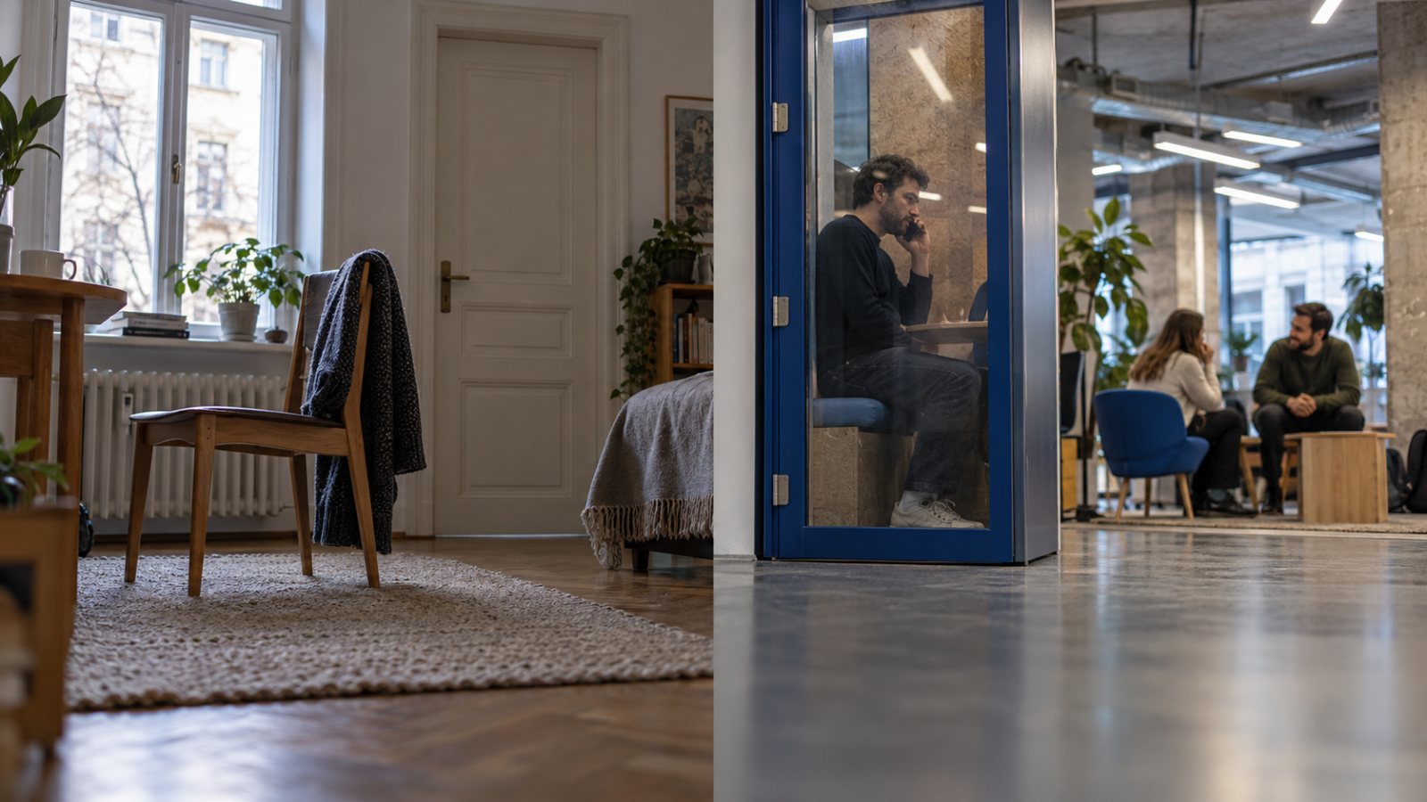 Home office vagy coworking: a nyugodt otthon nem mindenkinél nyer