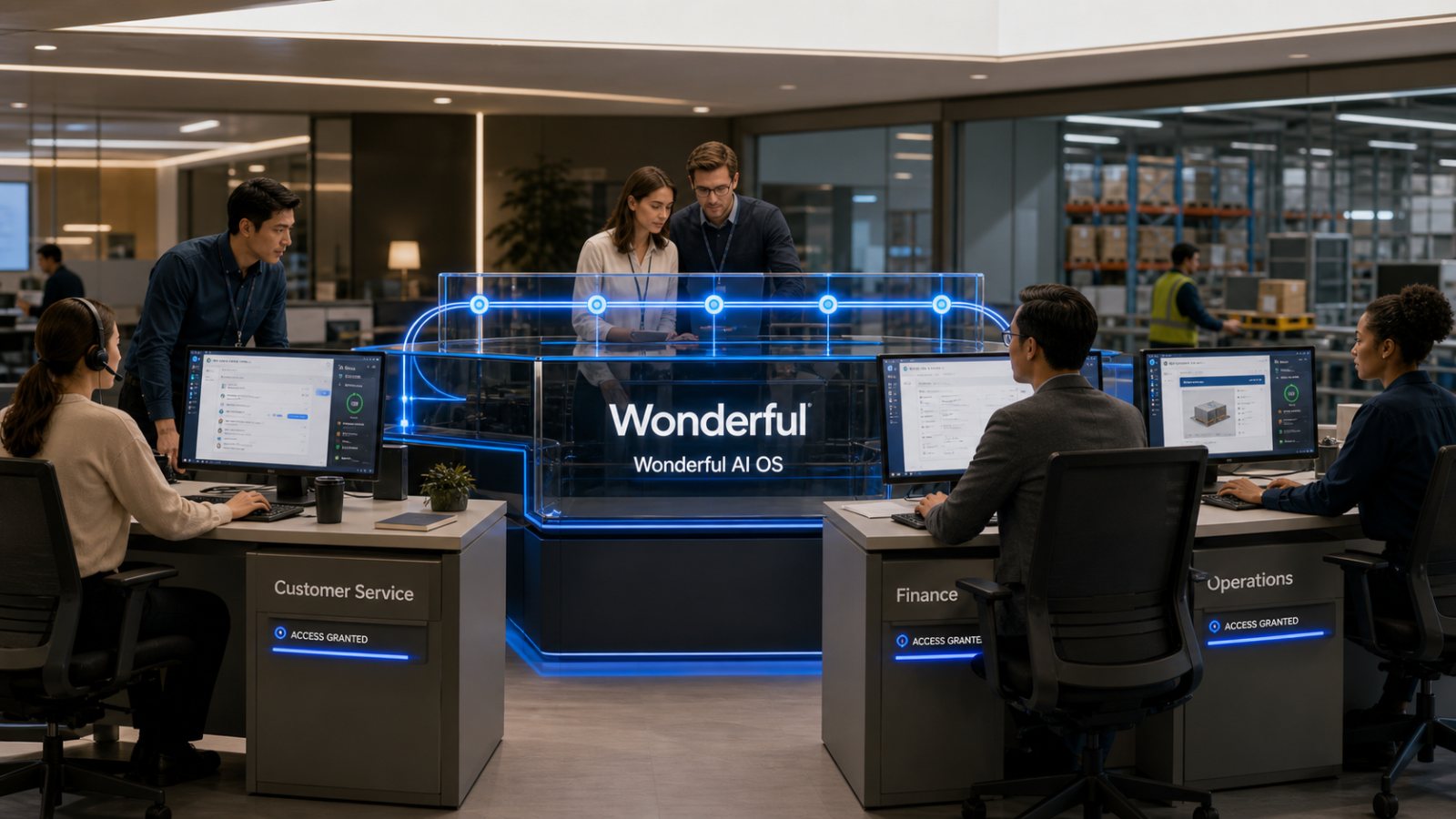 Wonderful에 5억5000만 달러…기업 AI가 하나의 운영체제로