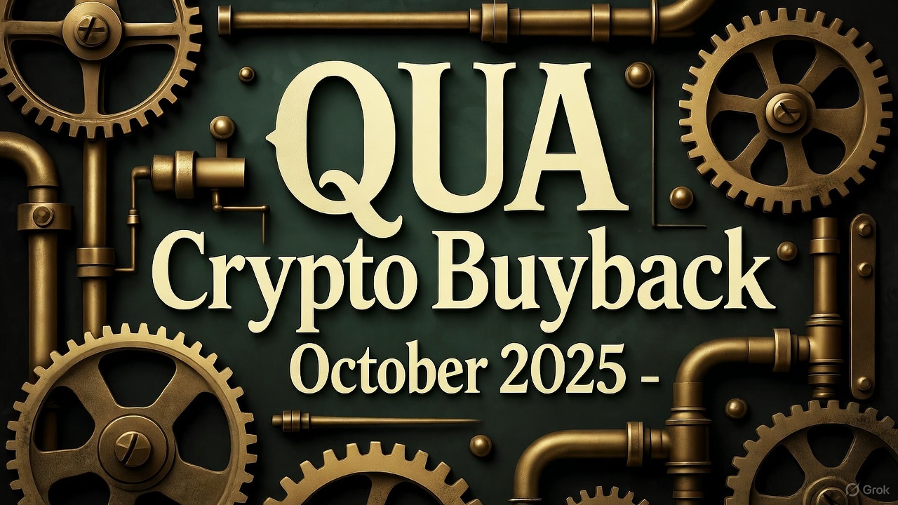 QUA Сrypto Buyback - October 2025