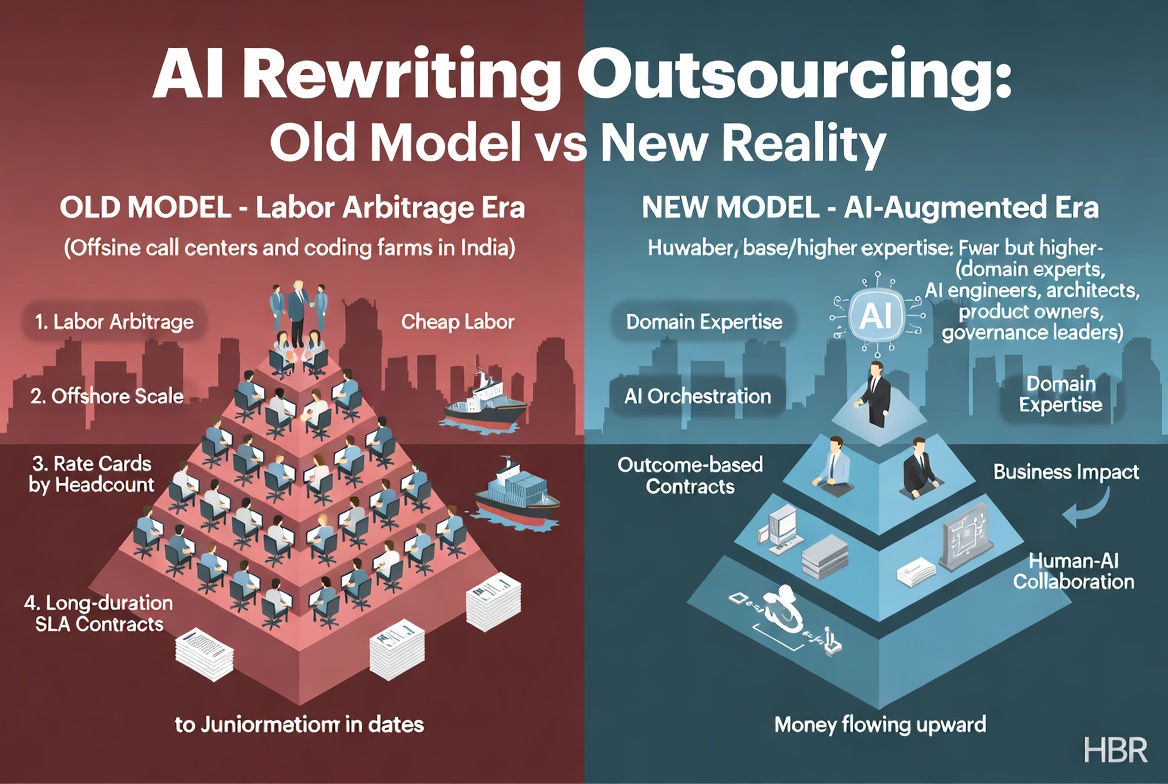 AI Is Rewriting the Economics of Outsourcing