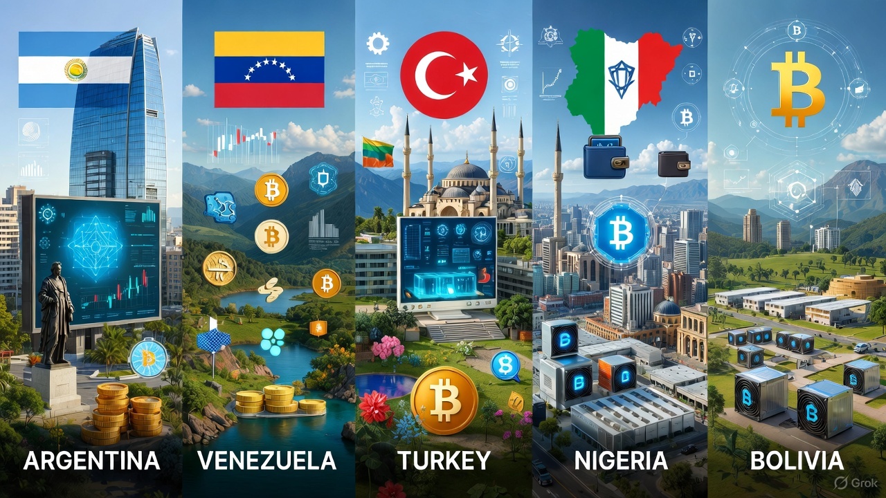Cryptocurrencies Have Become a Lifeline Against Hyperinflation in Emerging Economies
