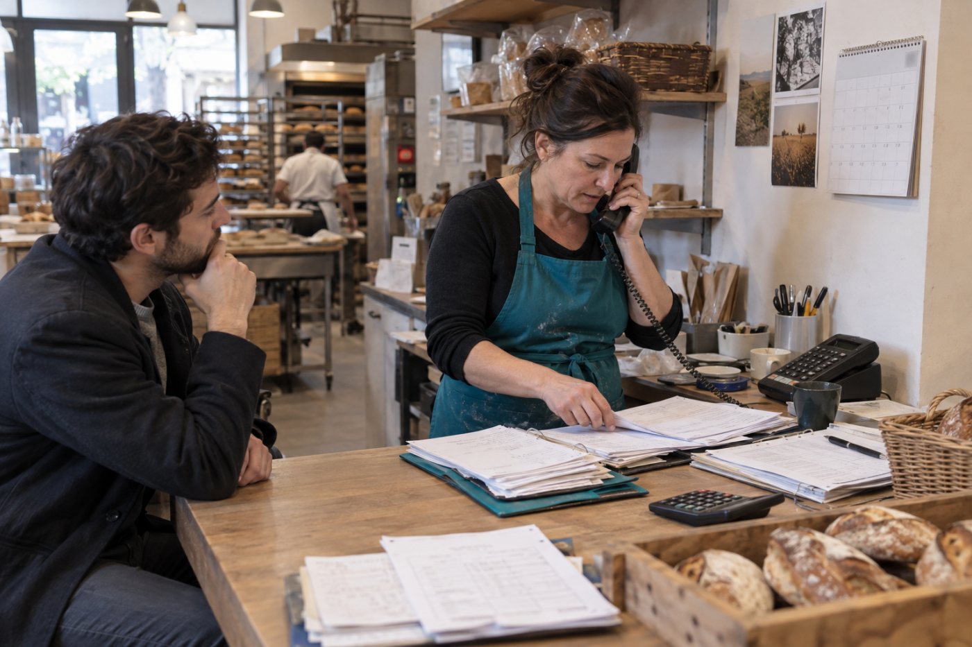 Un client montre son contournement actuel pendant un entretien centré sur ses comportements passés.