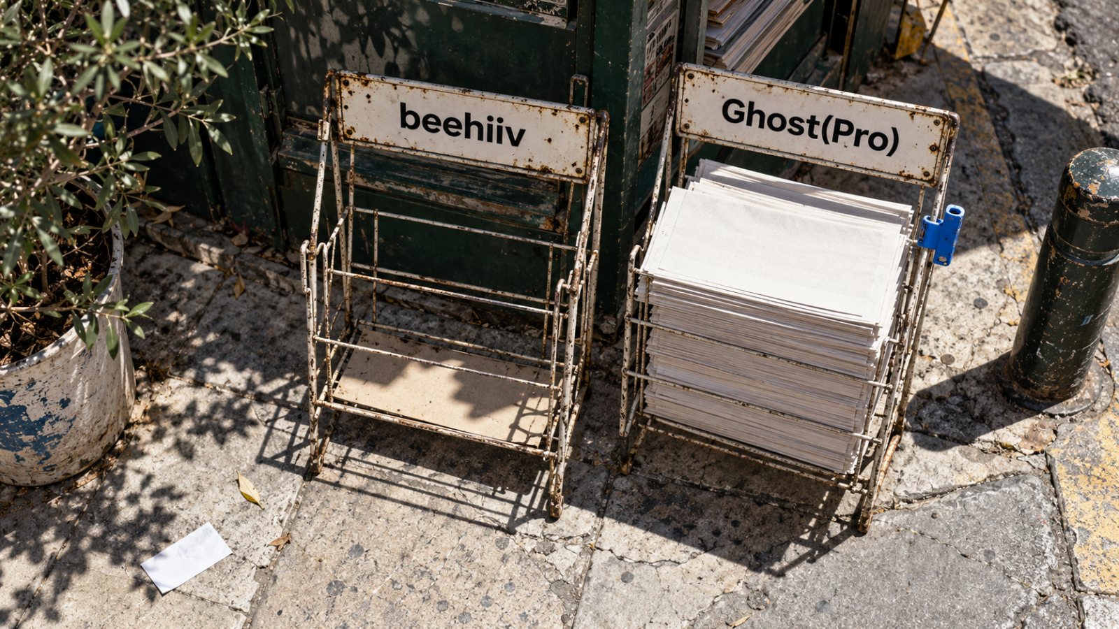 Ghost ή beehiiv: οι 2.500 συνδρομητές αλλάζουν την οικονομία