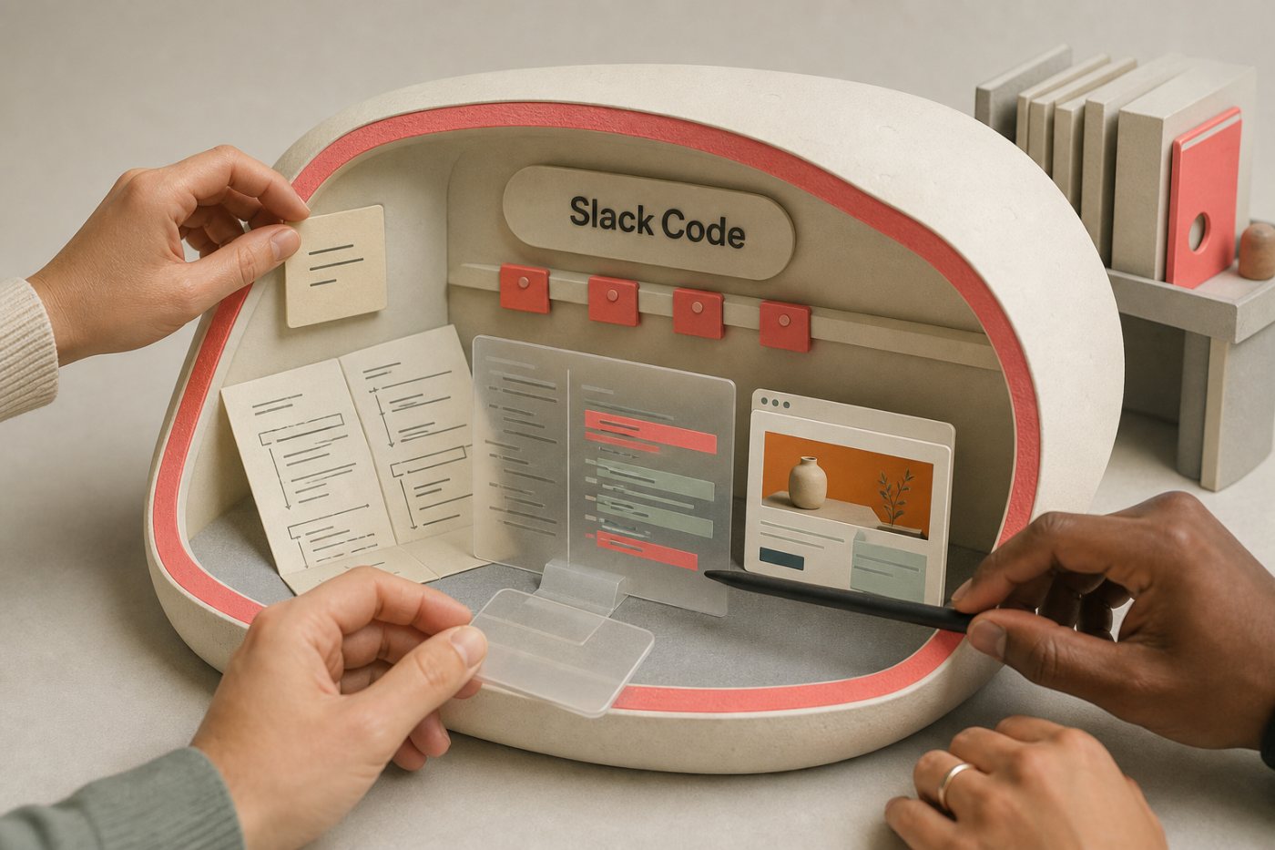 Slack Code把原有项目对话转为专属代码频道,集中展示代理计划、代码差异和HTML预览