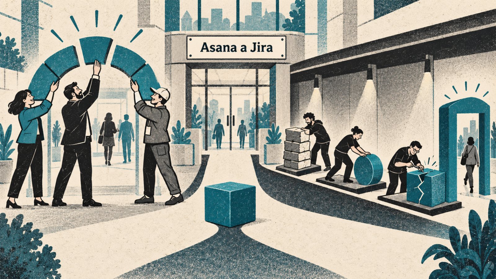 Asana, nebo Jira: snadný start může prohrát s řízením vývoje