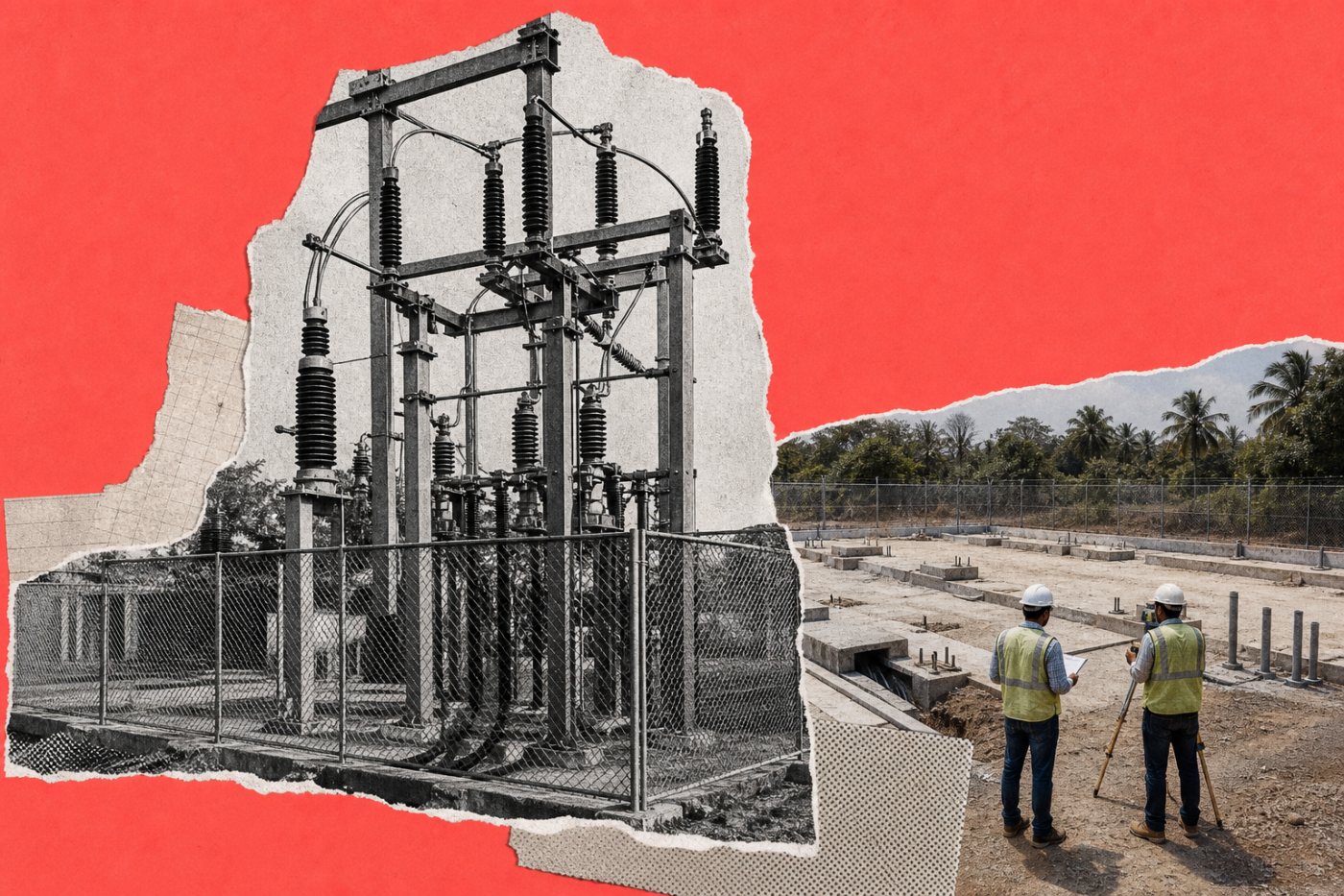Engineers assess an Indian grid connection for Certain Energy’s planned MWh-class battery deployment.