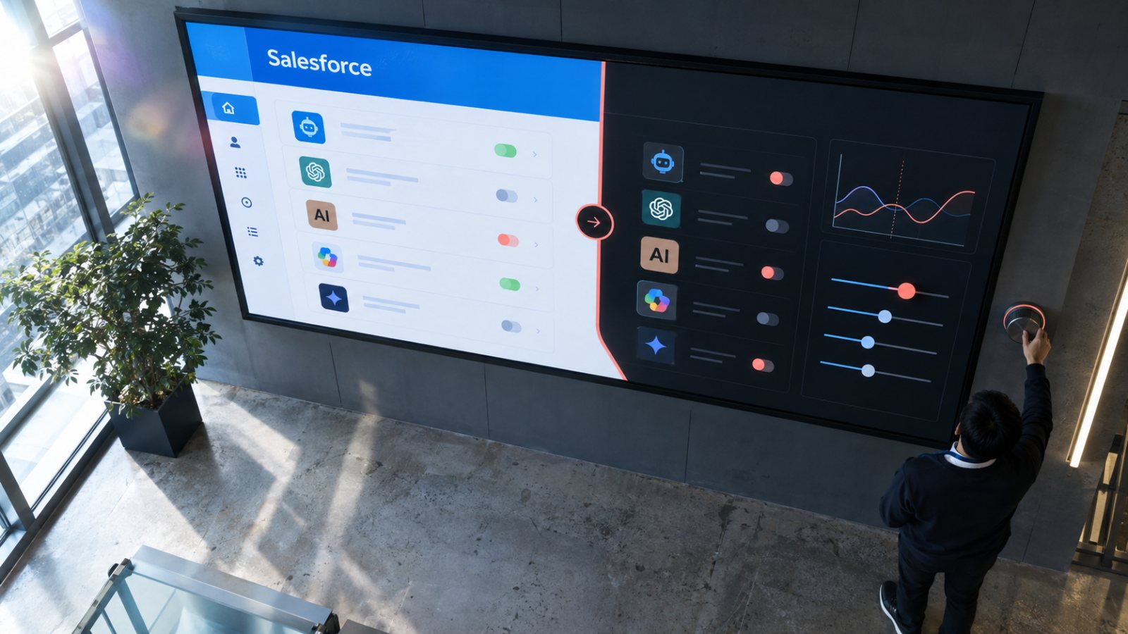Salesforce가 AI 에이전트 관제실을 예고했다…출시는 내년부터