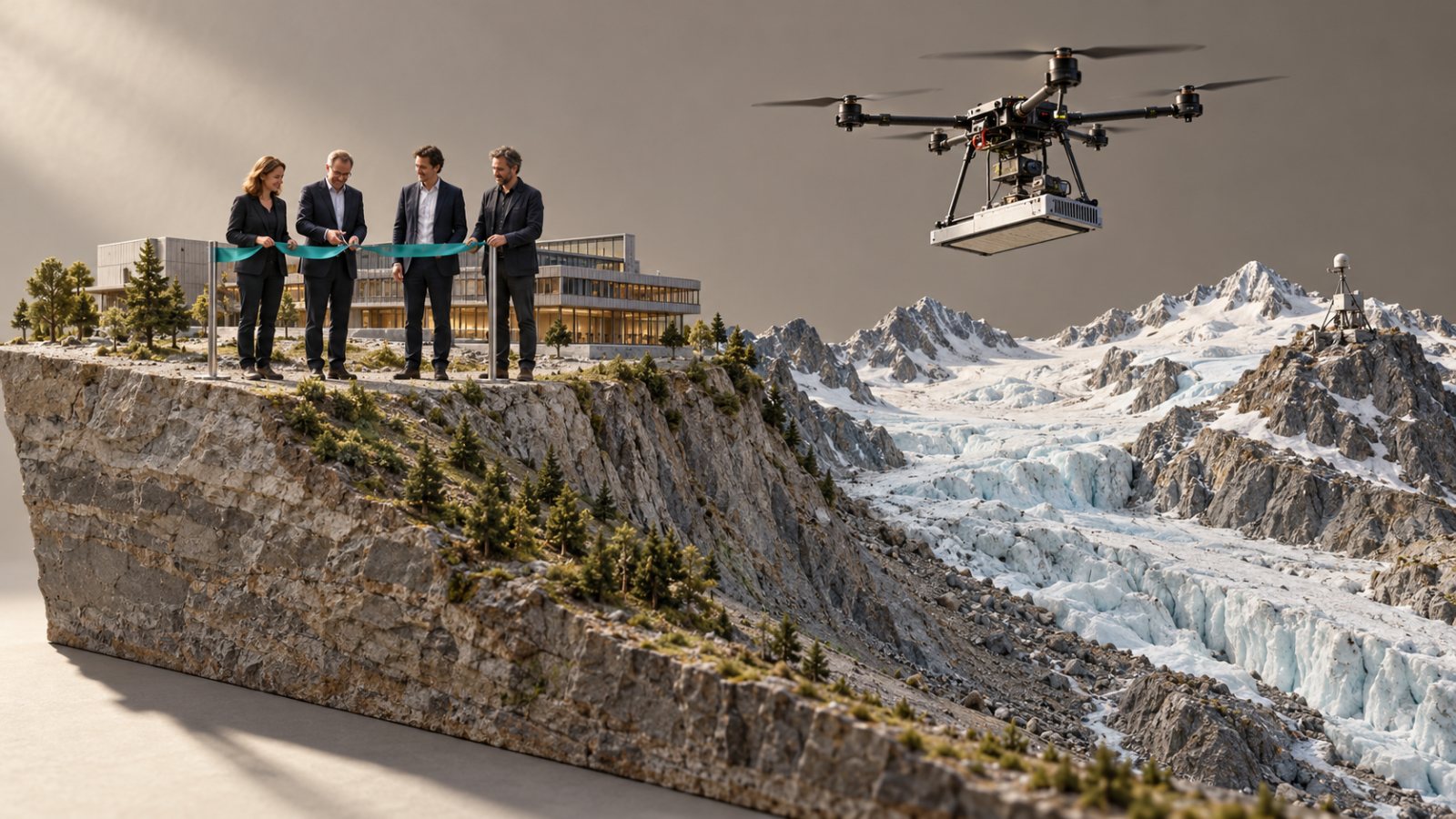 ETH eröffnet Swiss GeoLab – KI soll Felsstürze früher erkennbar machen