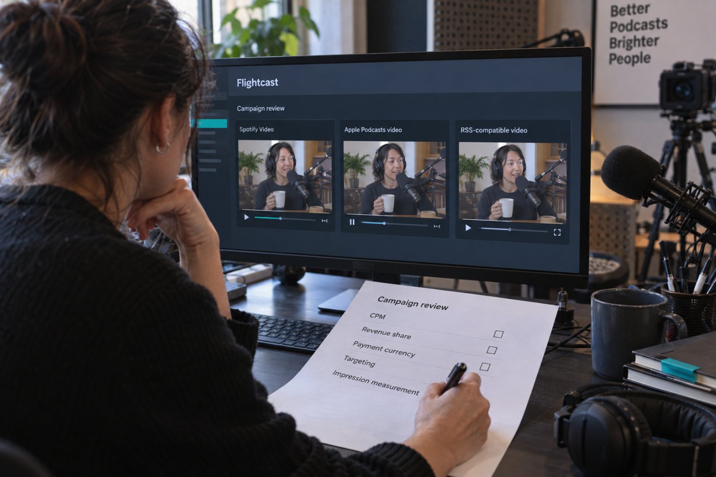 Flightcast kampanyasında gelir, hedefleme ve ölçüm koşullarının kontrol edilmesi