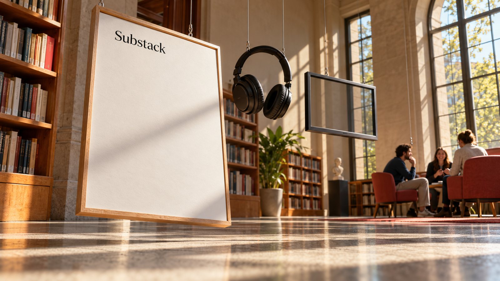 Substack daje bralcu nadzor nad formati, temami in oznakami UI