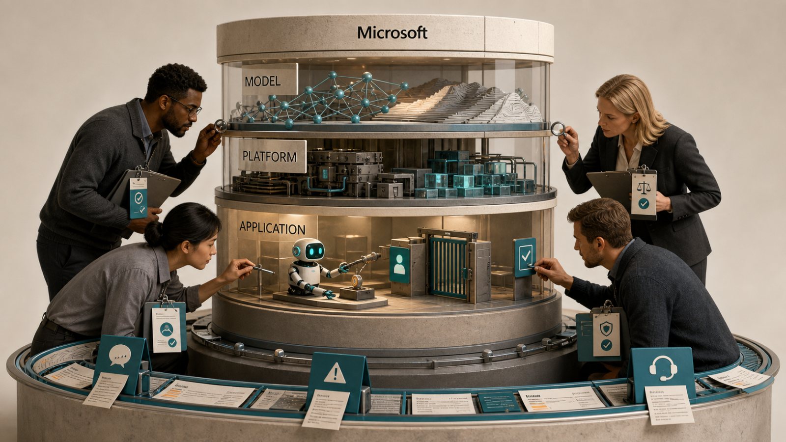 Microsoft đổi chuẩn quản trị AI: kiểm soát phải theo suốt vòng đời