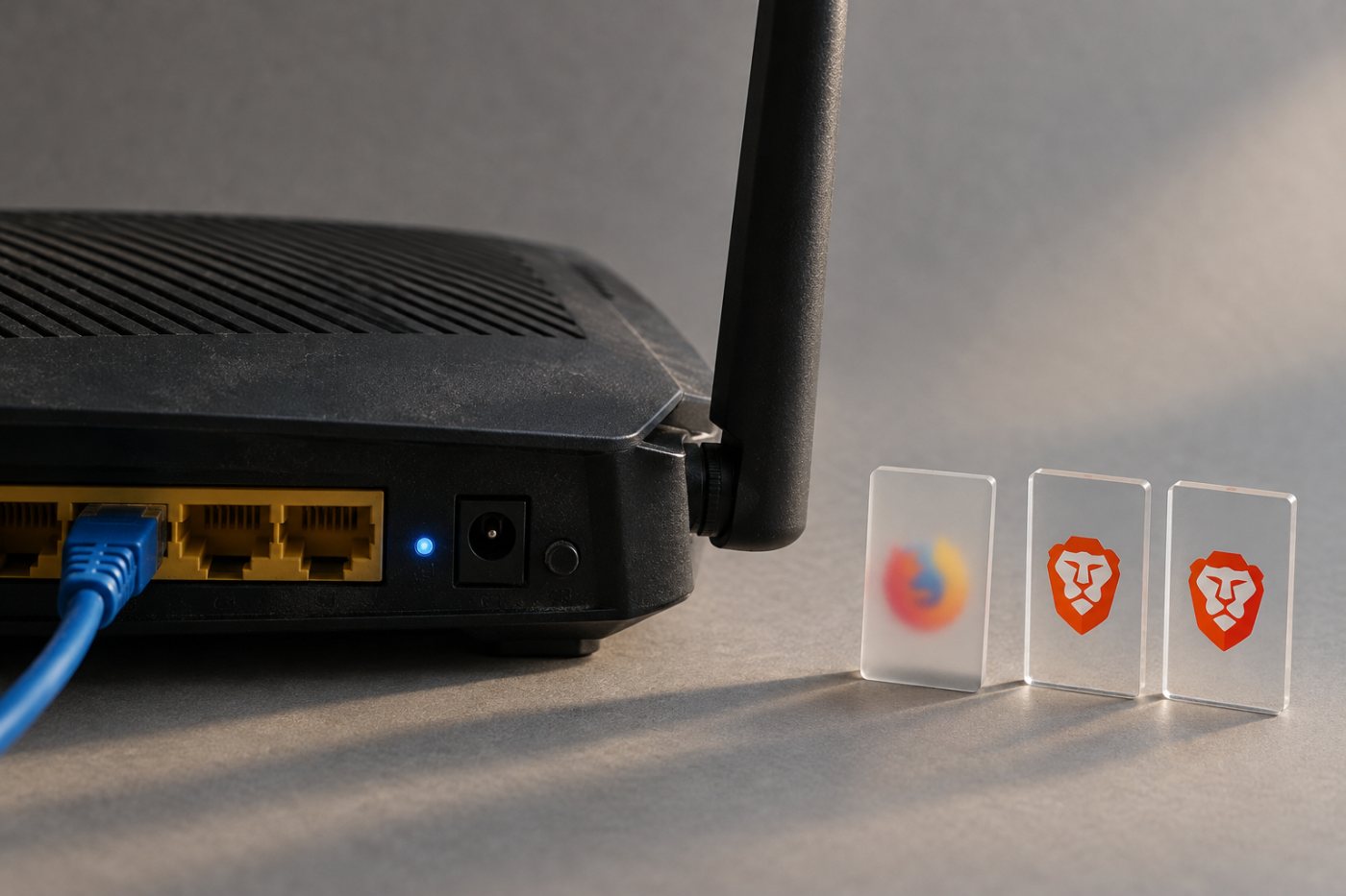 Sur ordinateur, Firefox masque davantage les identifiants WebRTC locaux, tandis que Brave laisse un identifiant mDNS de session.