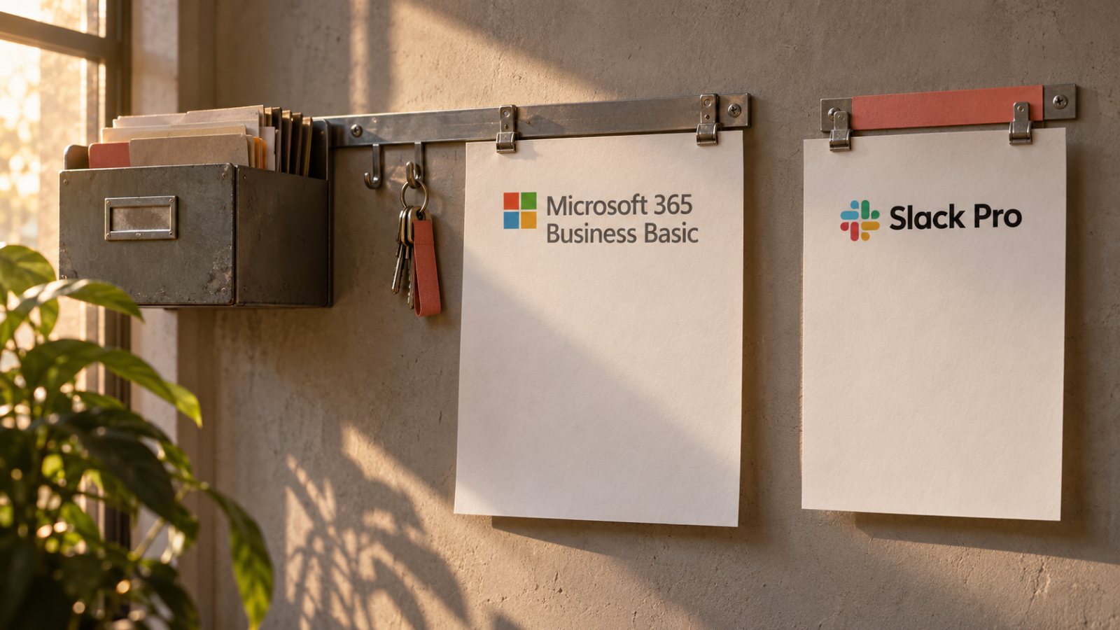 Slack oder Teams: Die vorhandene Office-Suite kippt die Kostenrechnung