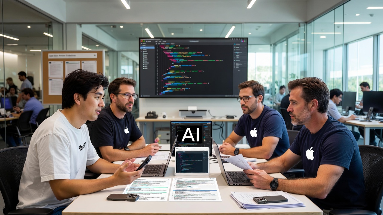 Apple Cracks Down on “Vibe Coding” Apps: Replit and Vibecode Blocked from App Store Updates