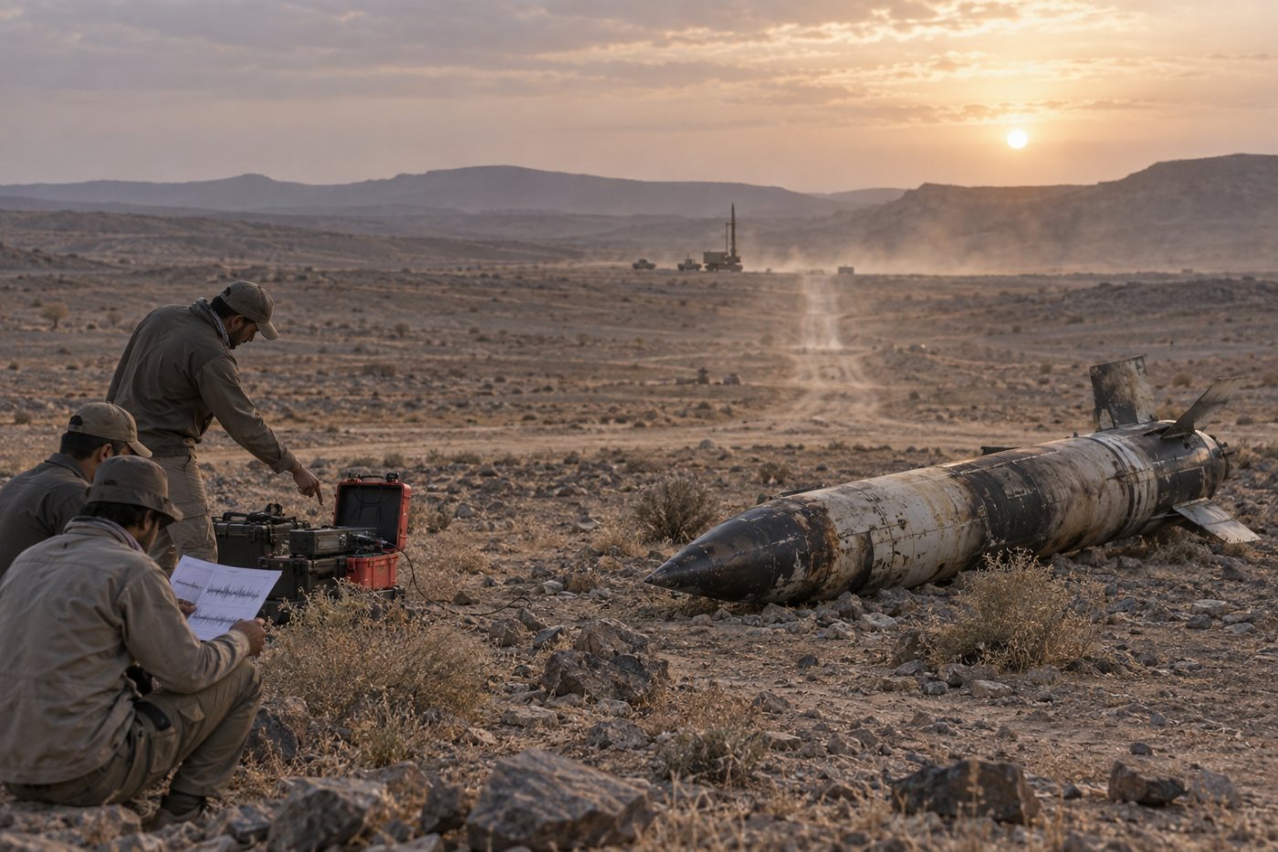 An unsuccessful guided-rocket flight leaves investigators reviewing telemetry rather than a validated weapon.