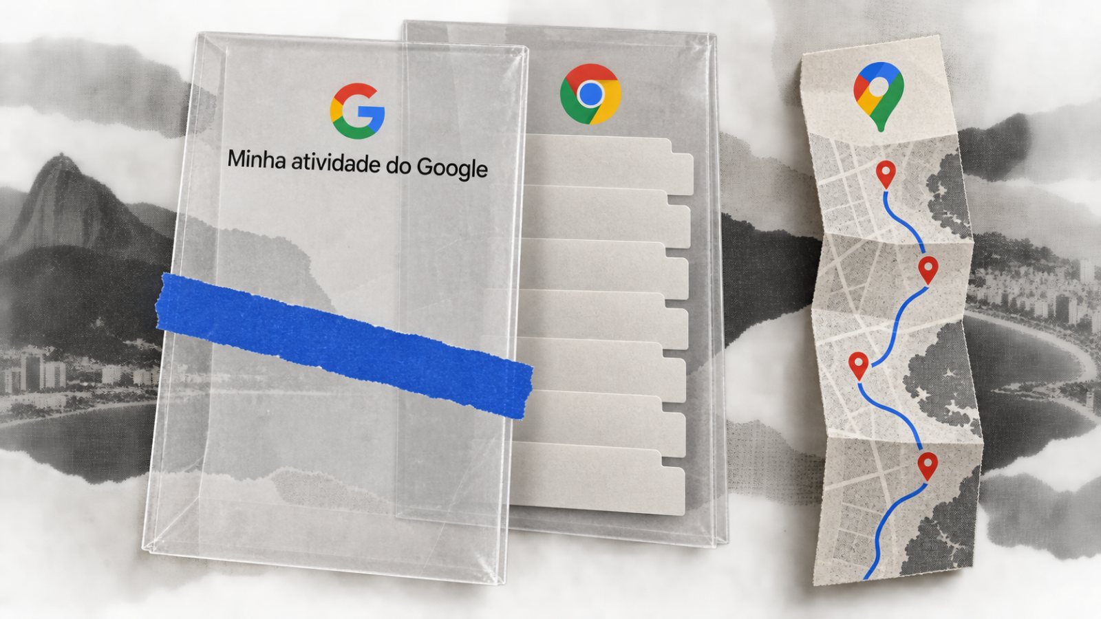 Apagar Minha atividade não limpa tudo — o navegador guarda outra cópia