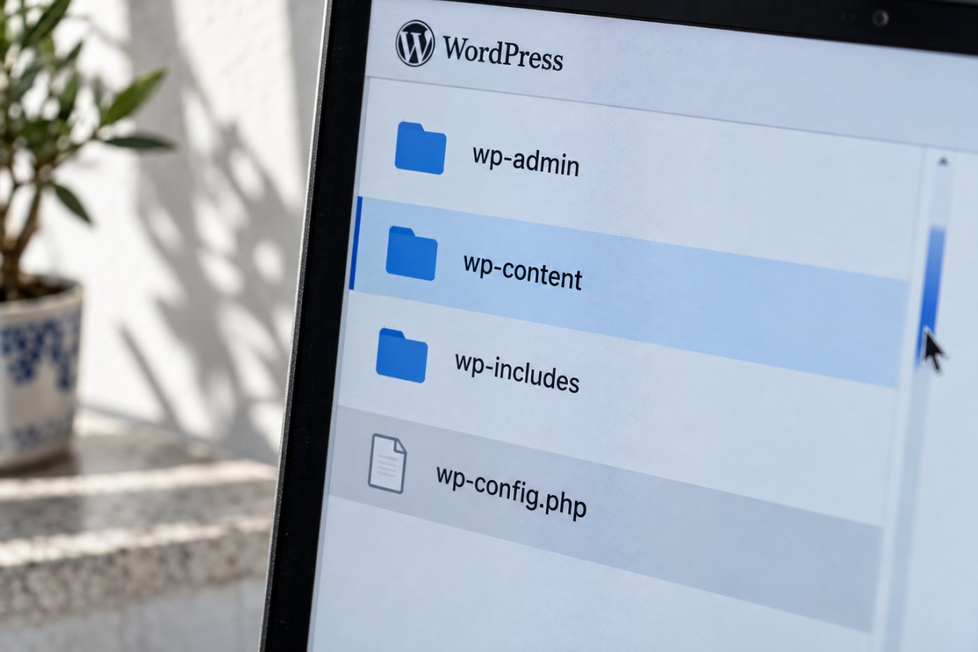 Datoteka wp-config.php odvojena je od dijela WordPress instalacije kojem treba pristup za pisanje.