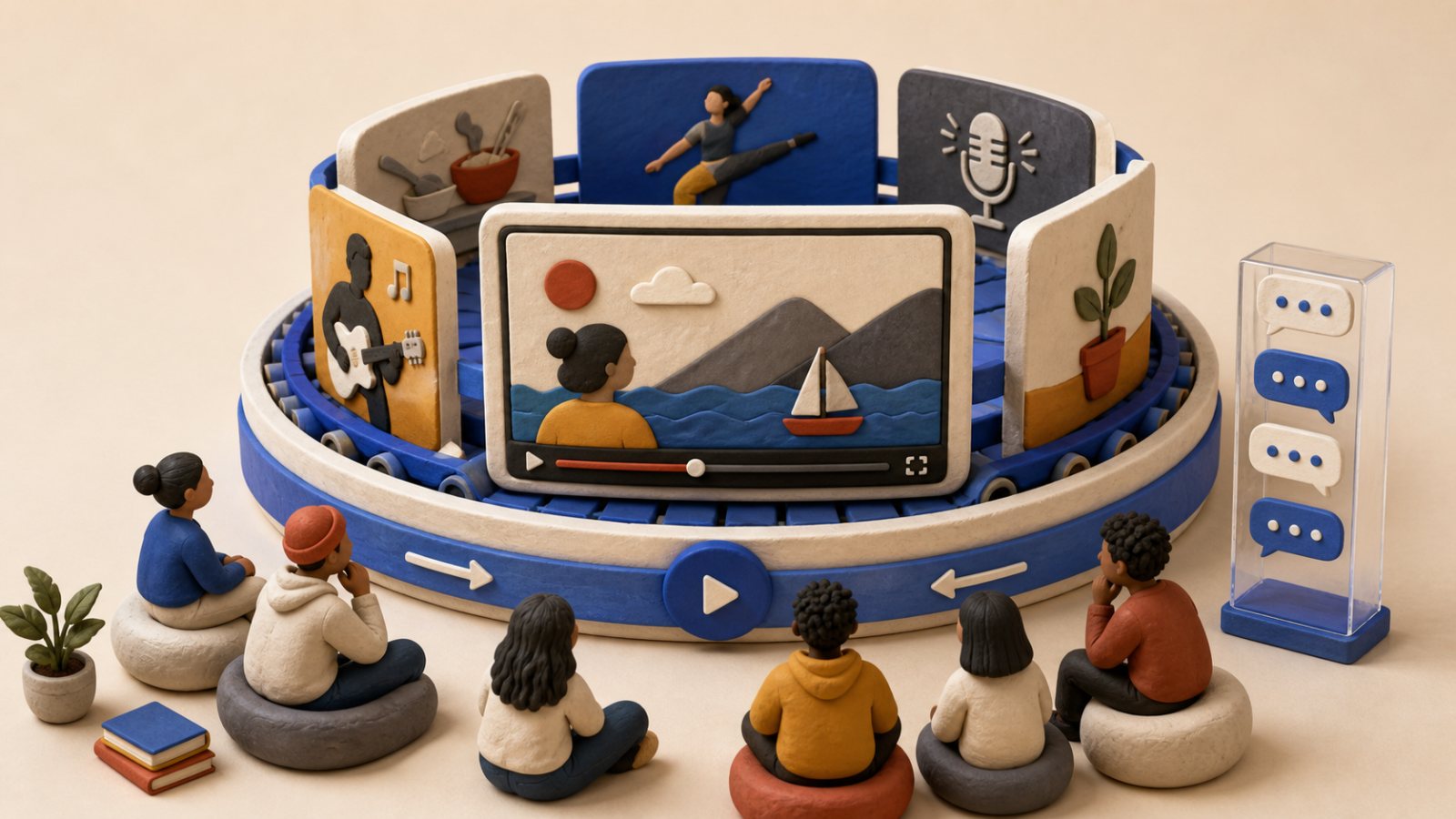 YouTube convierte catálogos en canales 24/7: Stations amplía su prueba