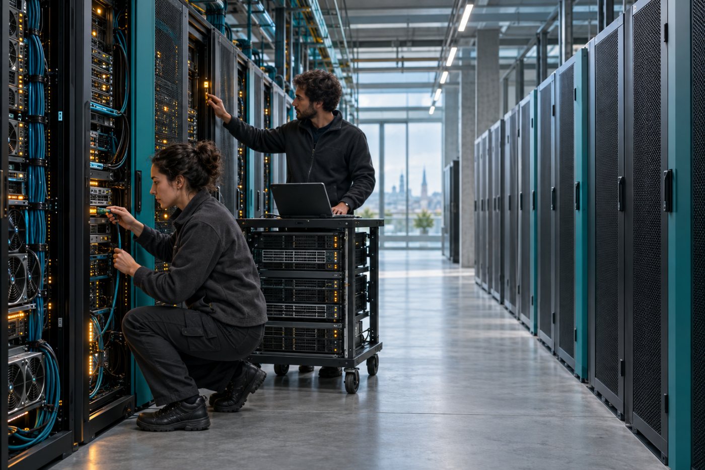 Mistral AI conecta la investigación de modelos con nueva capacidad física de cómputo.