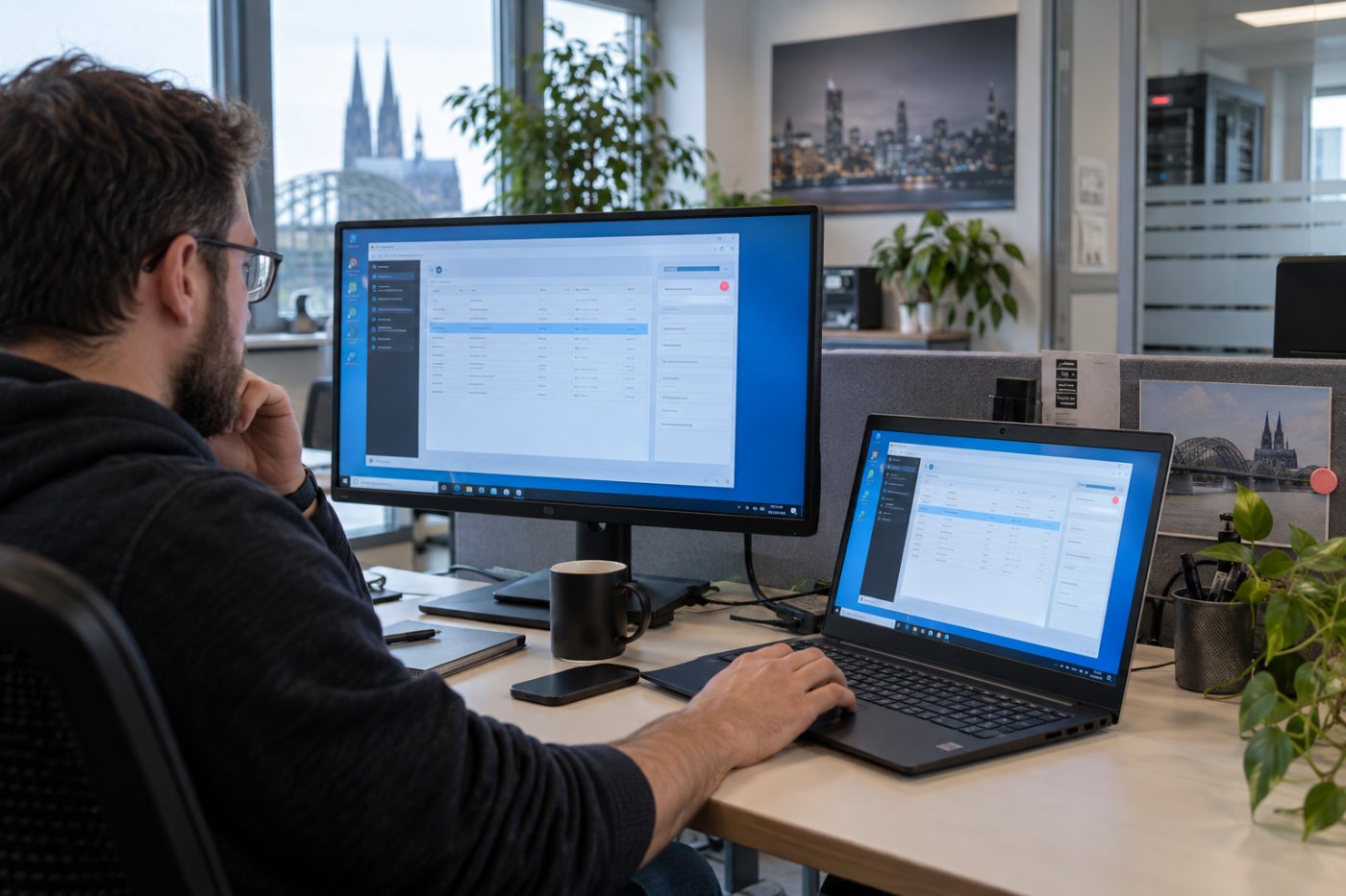 Cloudpager verteilt dasselbe Anwendungspaket an Citrix DaaS und einen physischen Windows-PC.