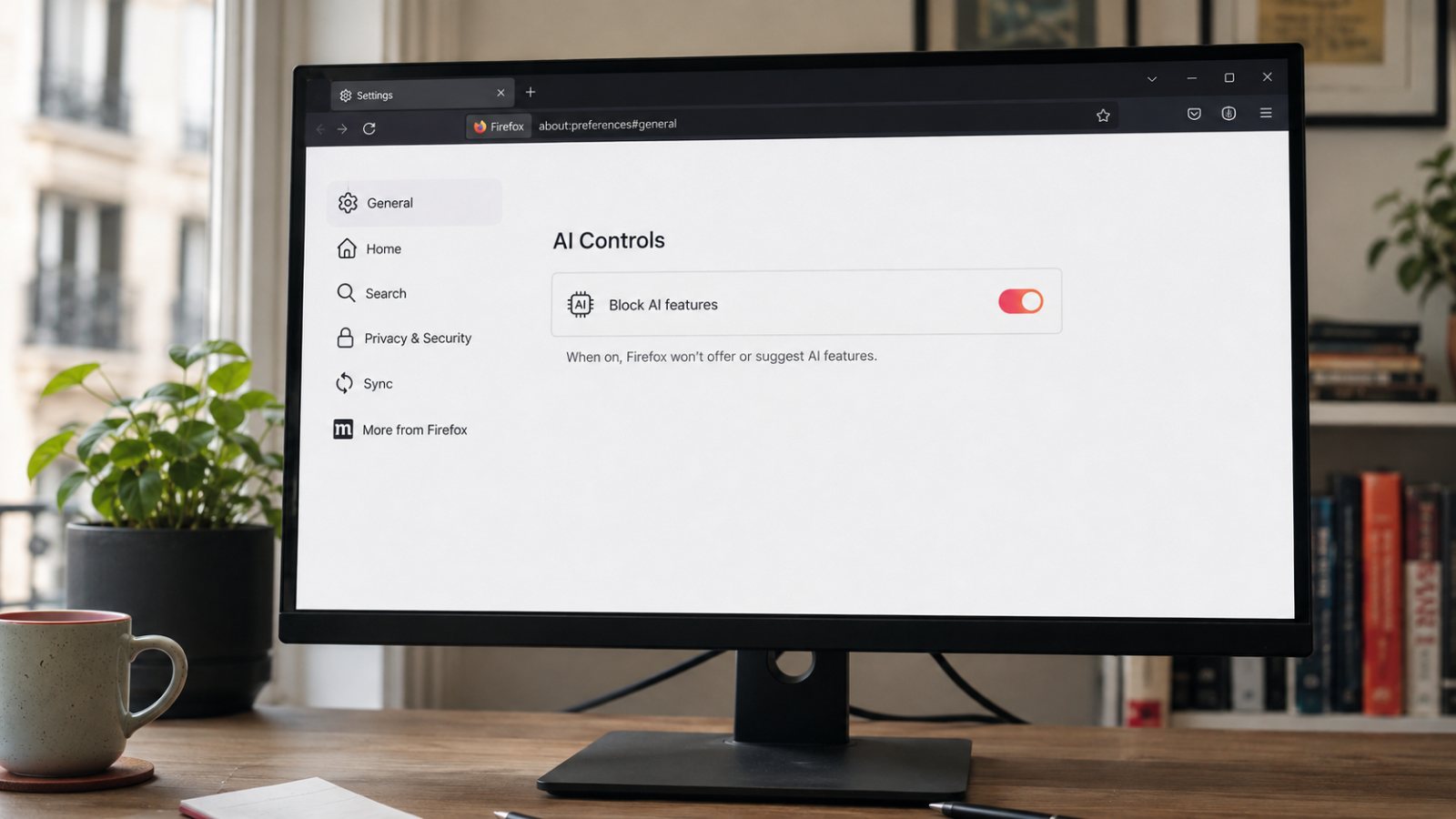 Firefox propose quatre assistants IA, mais un bouton peut tous les bloquer