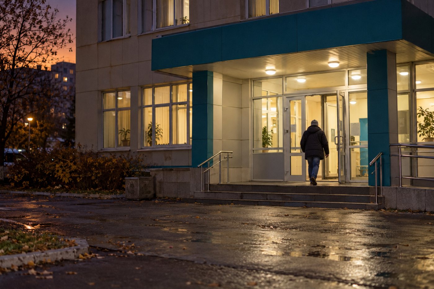 Самозанятый обращается в отделение Социального фонда России для вступления в добровольное страхование на случай болезни.