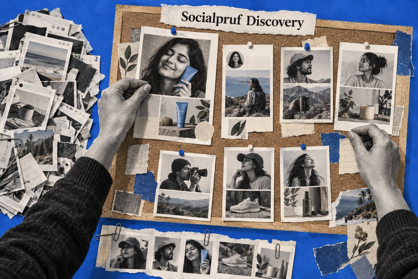 Socialpruf Discovery Boards-এ নির্বাচিত পোস্ট, creator ও brand partnership এক গবেষণা সংগ্রহে সাজানো