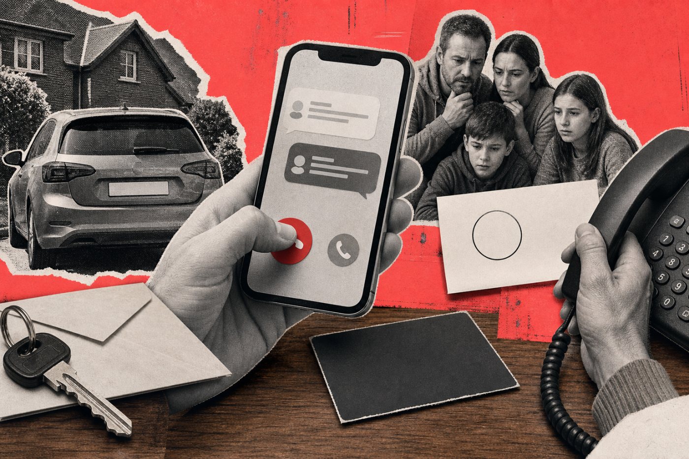 Un hogar detecta un intento de fraude personalizado con una dirección y una matrícula filtradas.
