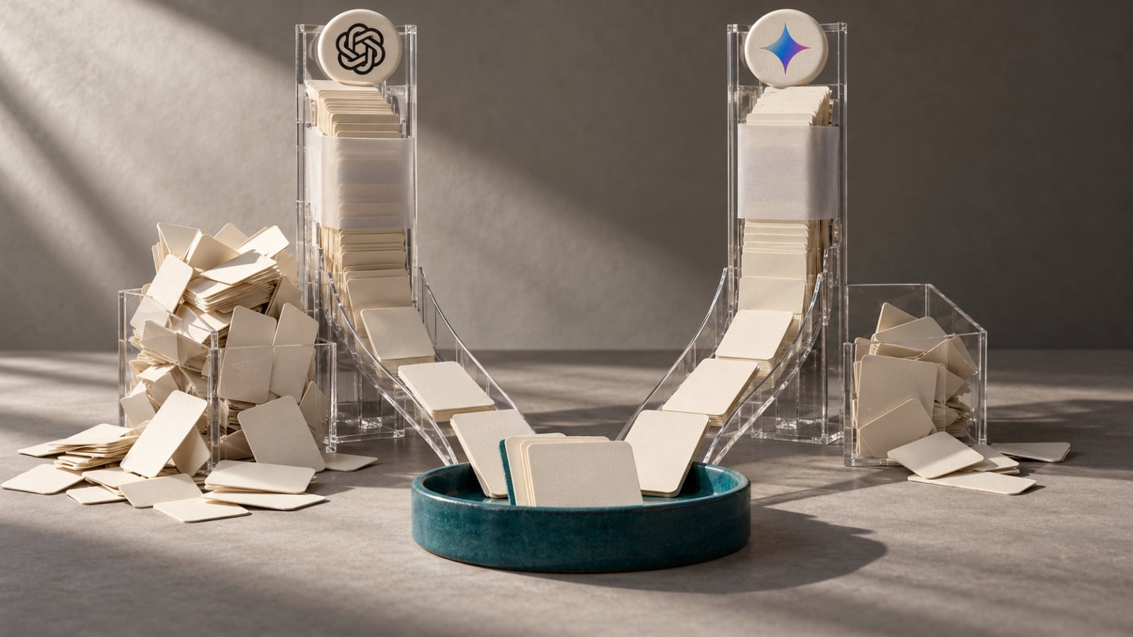 OpenAI API أم Gemini API؟ السعر لكل إجابة صحيحة لا لكل مليون رمز