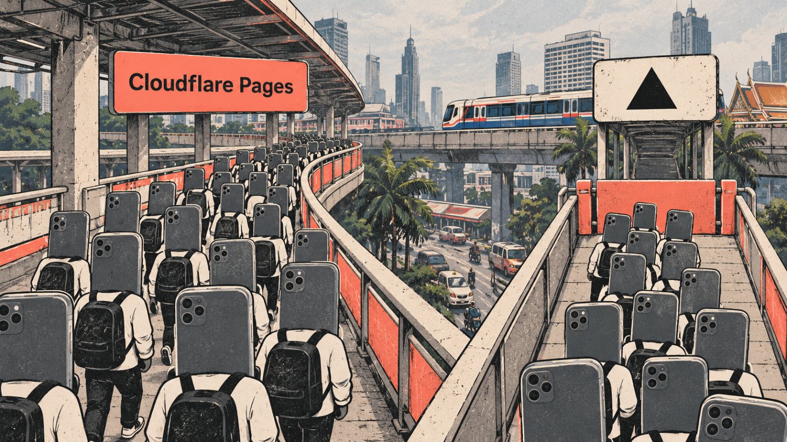 Vercel หรือ Cloudflare Pages: ความเร็วสูสี แต่บิลโตคนละทาง