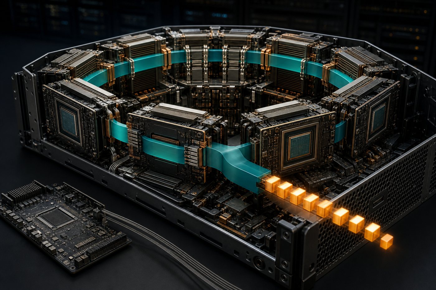 Décodage persistant du moteur Kog réparti sur huit GPU afin de réduire l’intervalle entre les tokens.