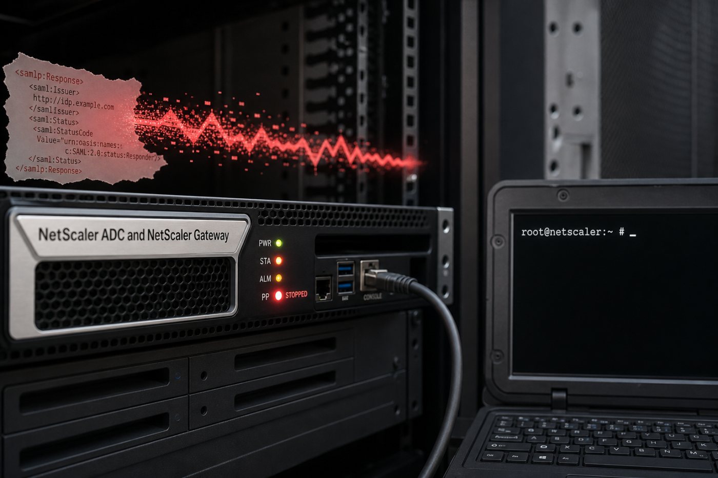 Investigación de un NetScaler 13.1 con SAML que convierte una corrupción de memoria previa a la autenticación en ejecución de código.
