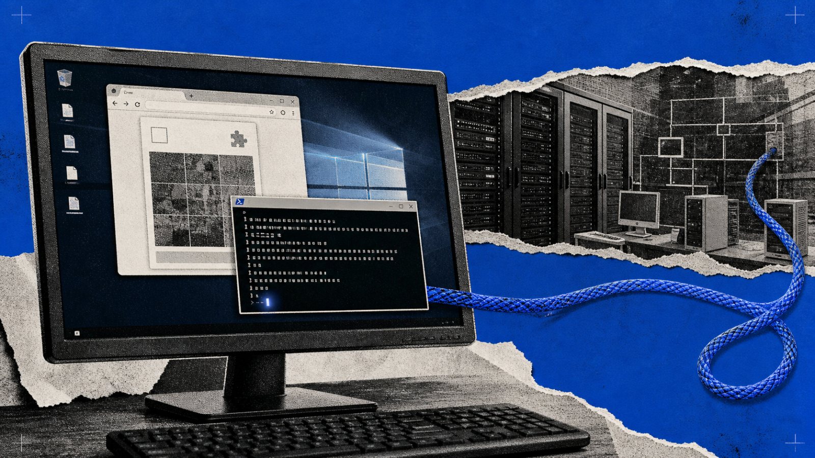 CAPTCHA palsu membuka jalan ke jaringan kantor lewat PowerShell