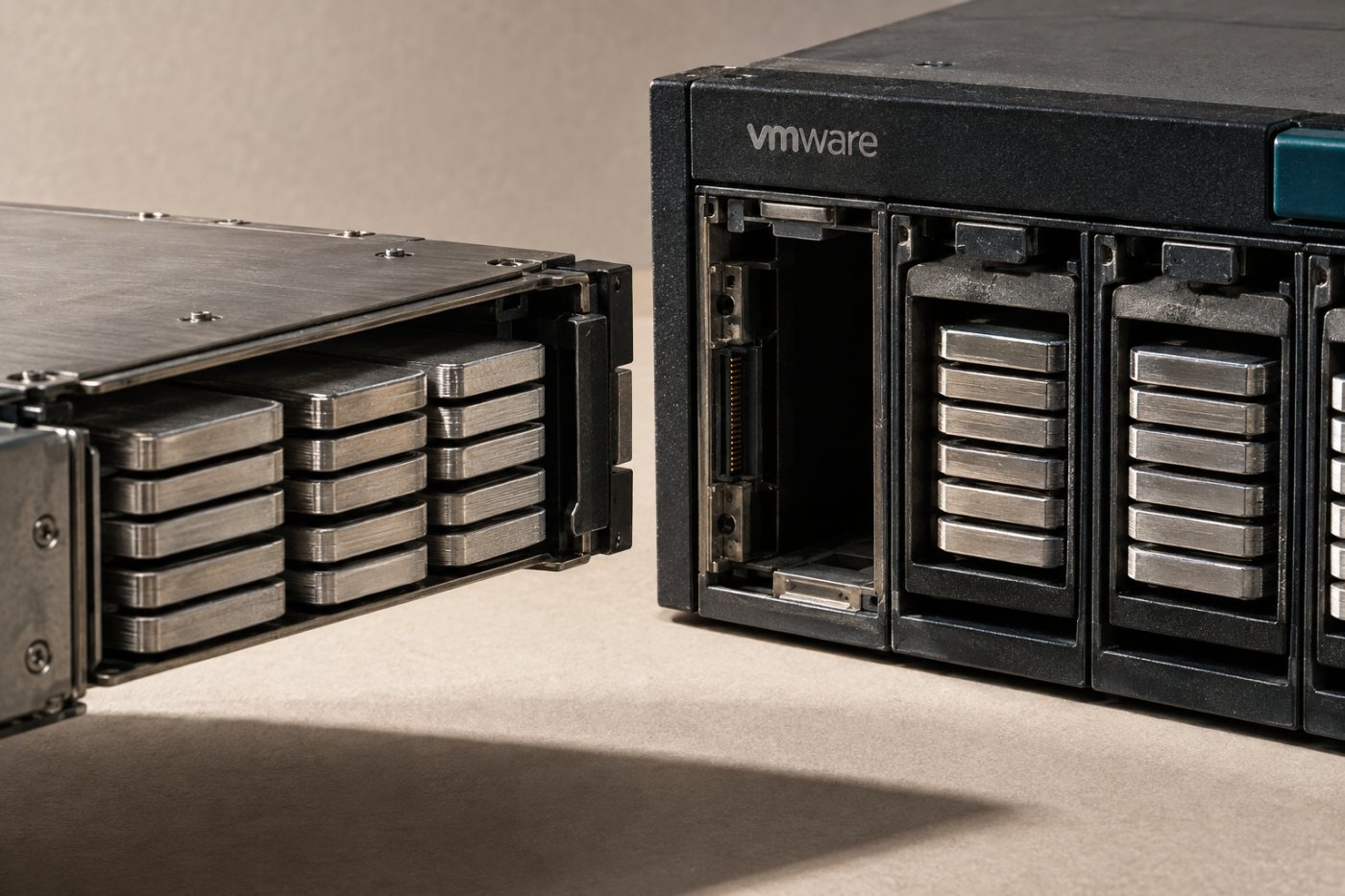 A VMware virtual-disk transfer stops because the required VDDK connection is missing.