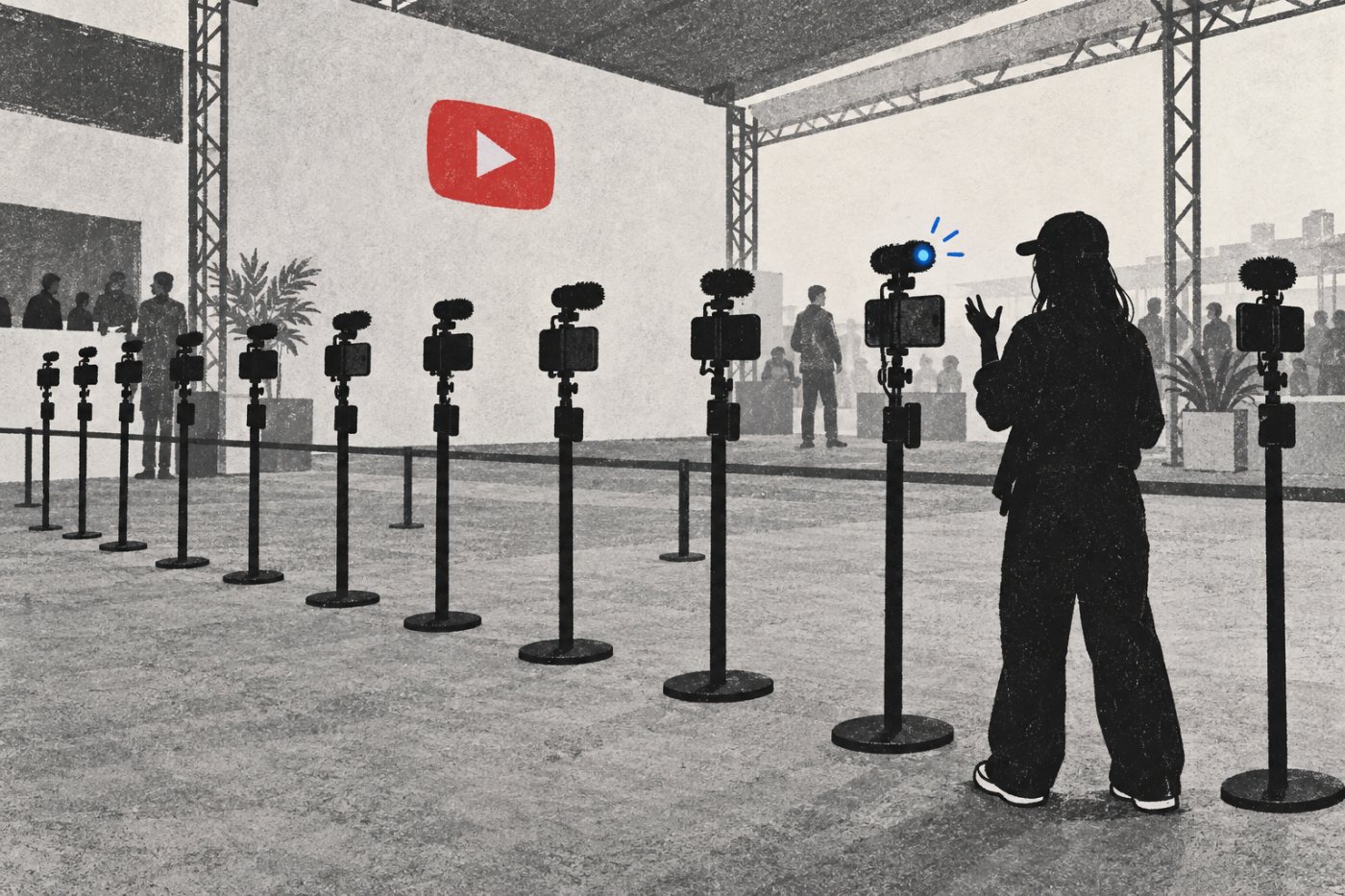 تجهيز بث محمول واحد نشط يعبّر عن الإتاحة التجريبية المحدودة لميزة Watch With