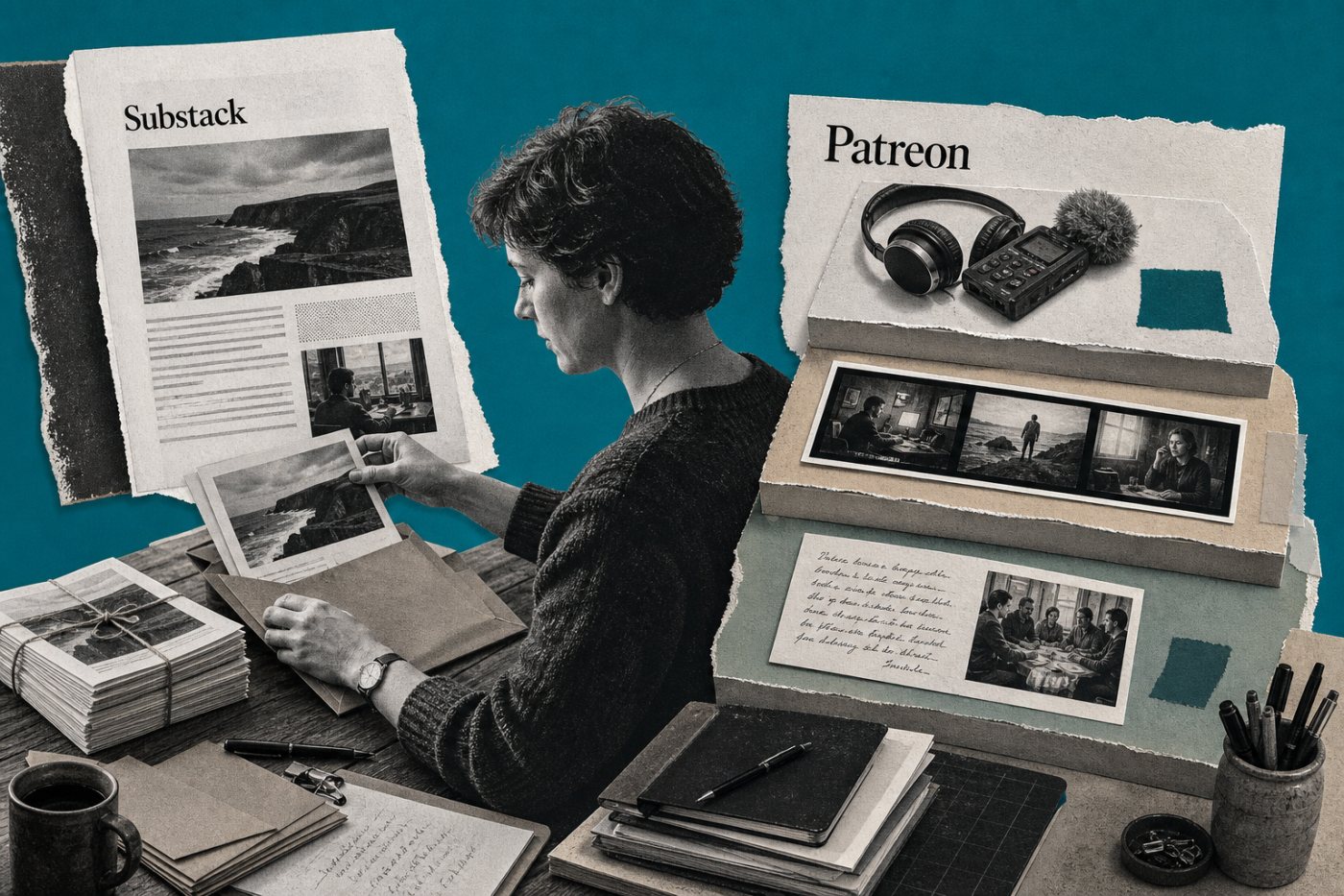 Substack-Publikation und Patreon-Mitgliedschaft bedienen unterschiedliche Inhalts- und Reichweitenmodelle.
