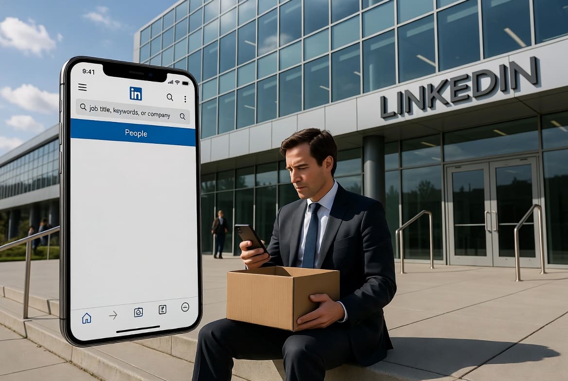 Уволенные сотрудники LinkedIn будут искать новую работу… на LinkedIn?