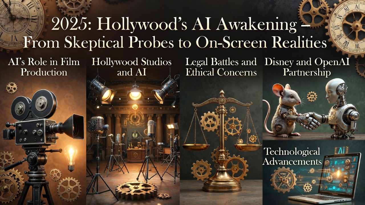 2025: Hollywood's AI Awakening – From Skeptical Probes to On-Screen Realities