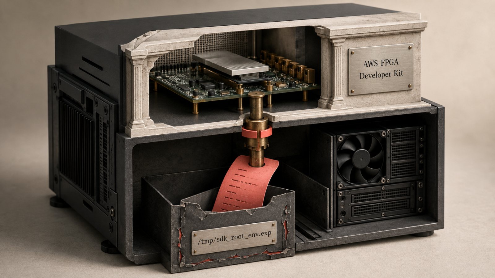 AWS FPGA SDK dava caminho ao root — atualize e revise forks
