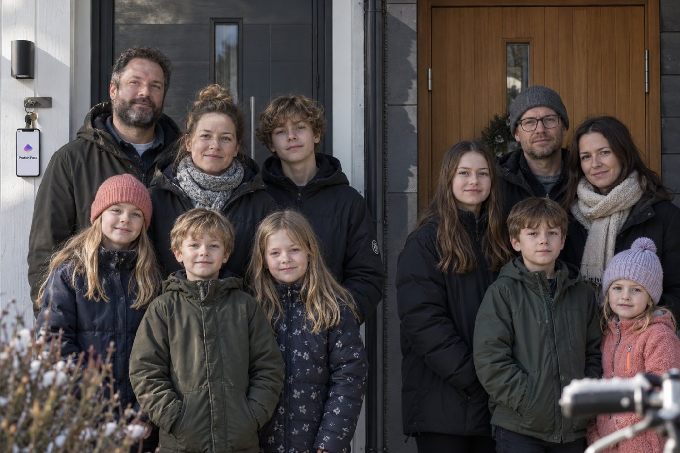 Proton Passin perhetilaus kattaa kuusi käyttäjää ja 1Passwordin Families-tilaus viisi.