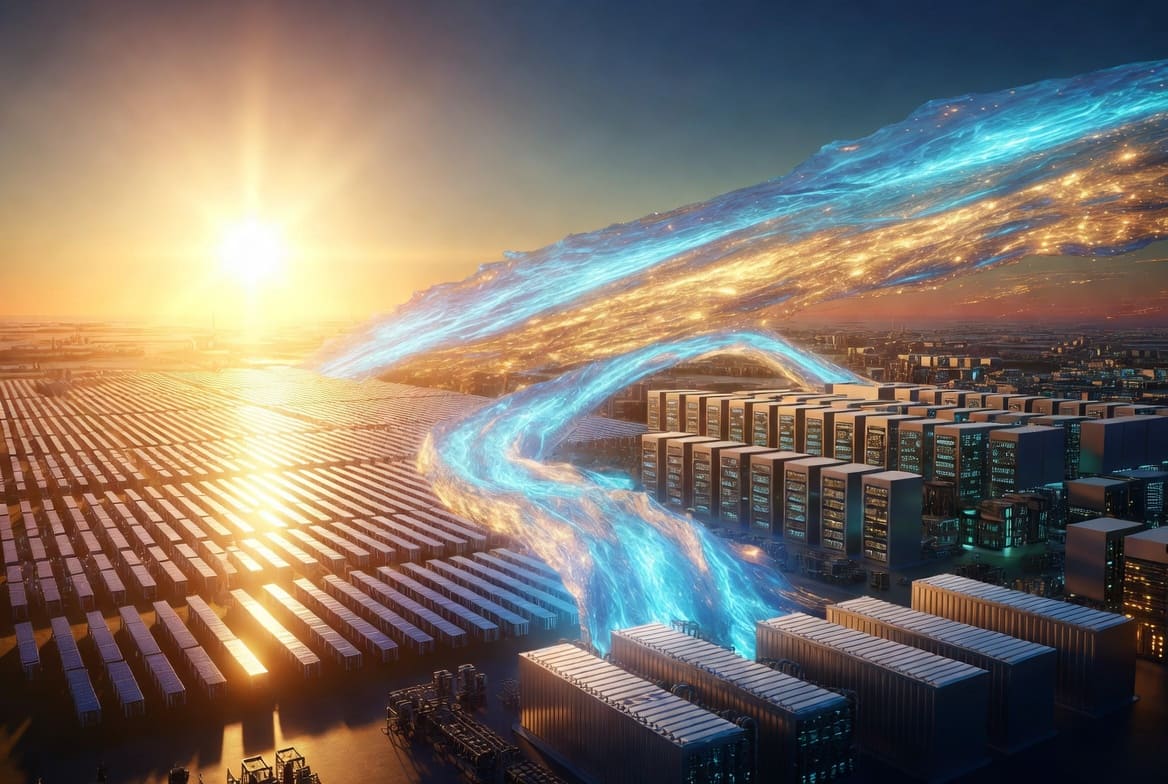 Солнечная энергия захватит мир к 2035 году, но ИИ-центры данных спасут газ и уголь