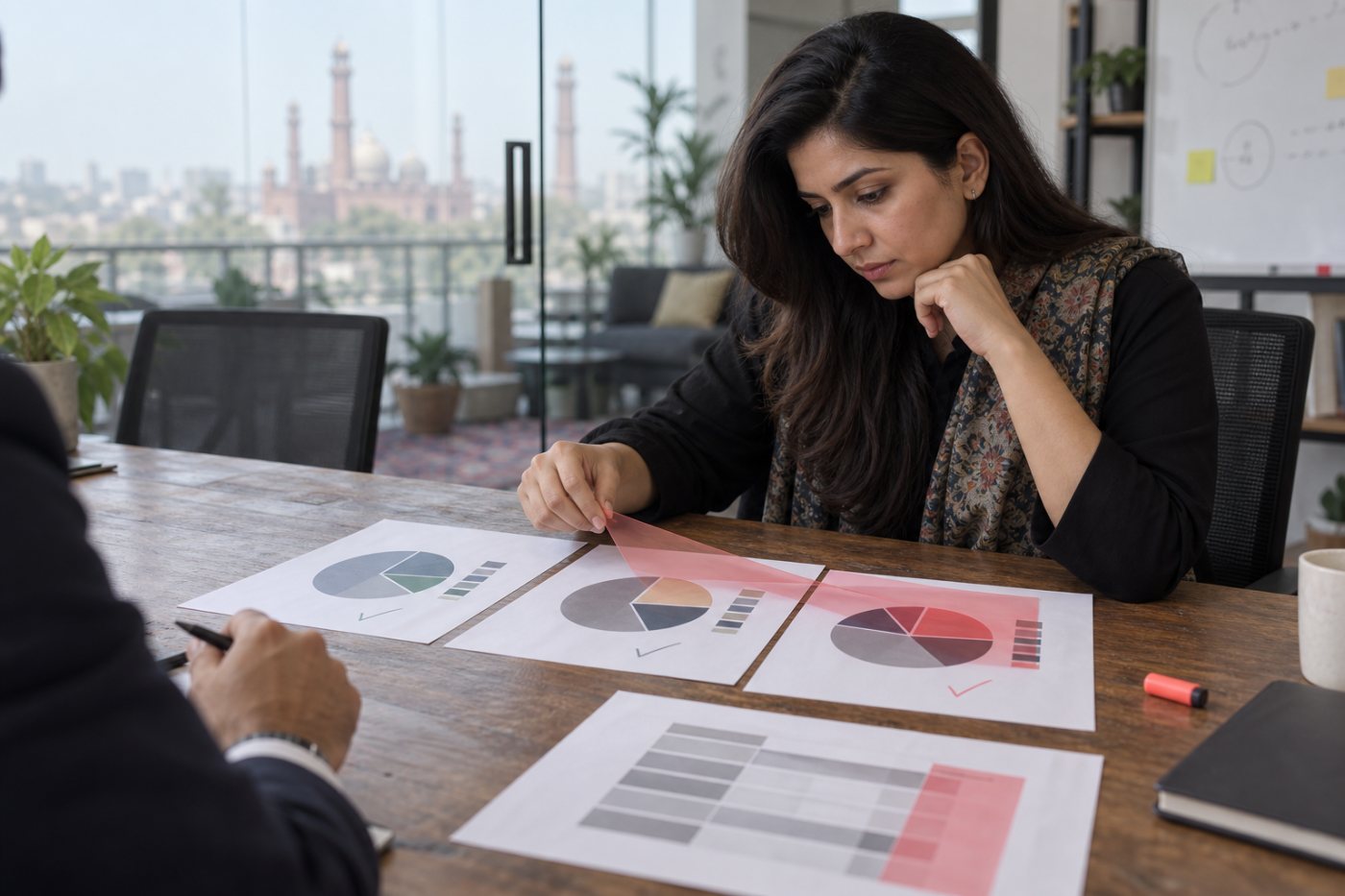 ایک ہی سرمایہ کاری پر valuation بدلنے سے investor ownership اور founder dilution کا فرق